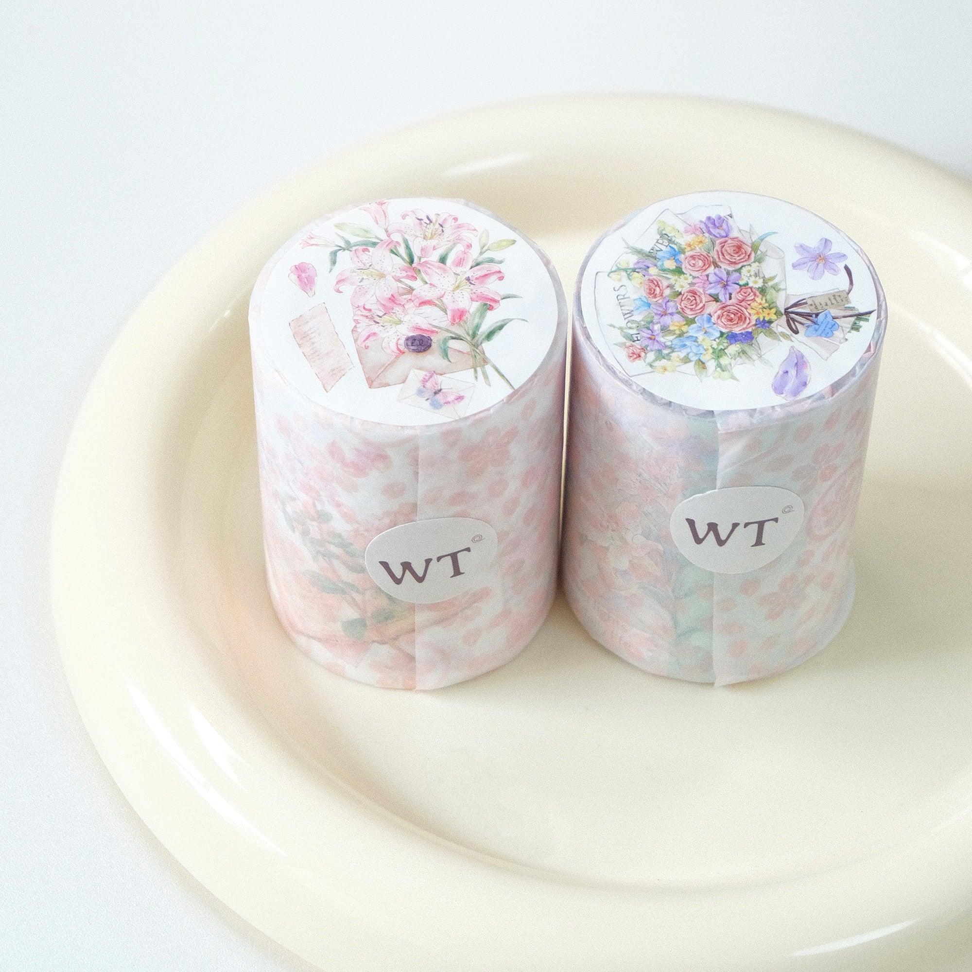 Pre-cut Petal Post Wide Washi/PET Tape - Image 6