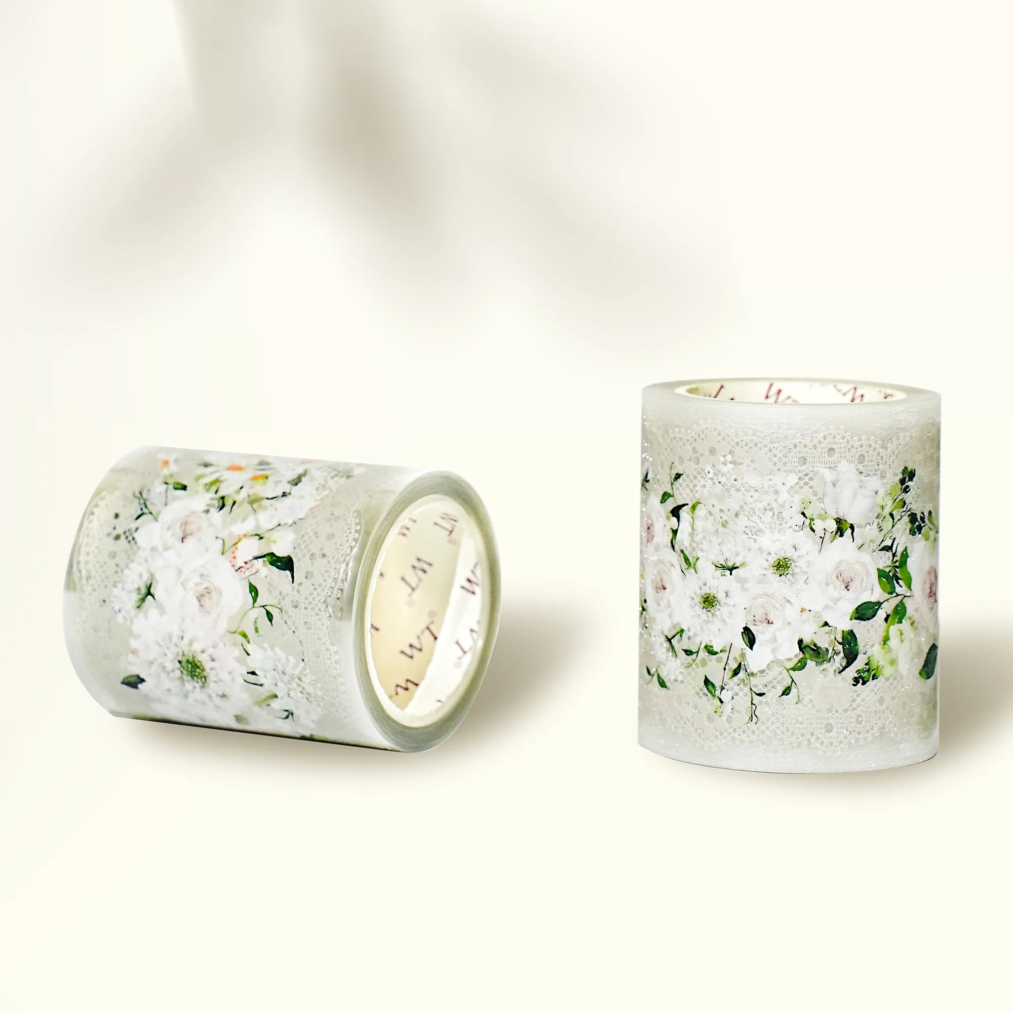 Pre-cut Petals en Blanc Wide PET Tape (Sparkling) - Image 7
