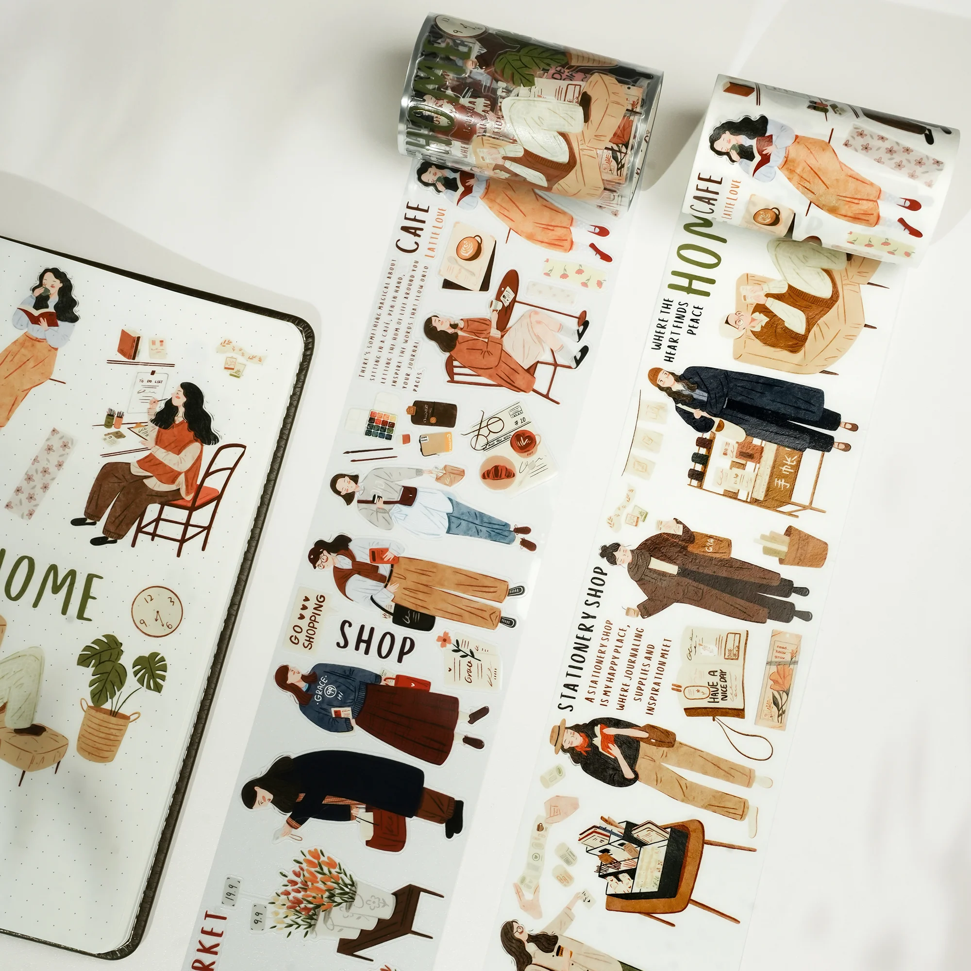Pre-cut Planner's Day Washi/PET Tape Set - Image 5