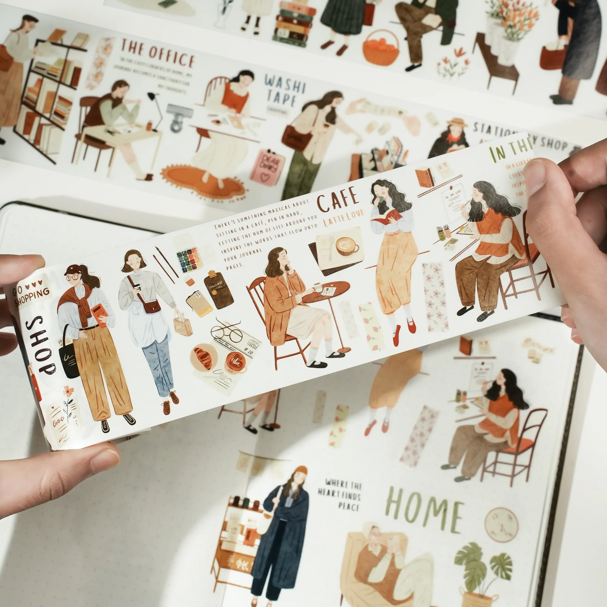 Pre-cut Planner's Day Washi/PET Tape Set - Image 9
