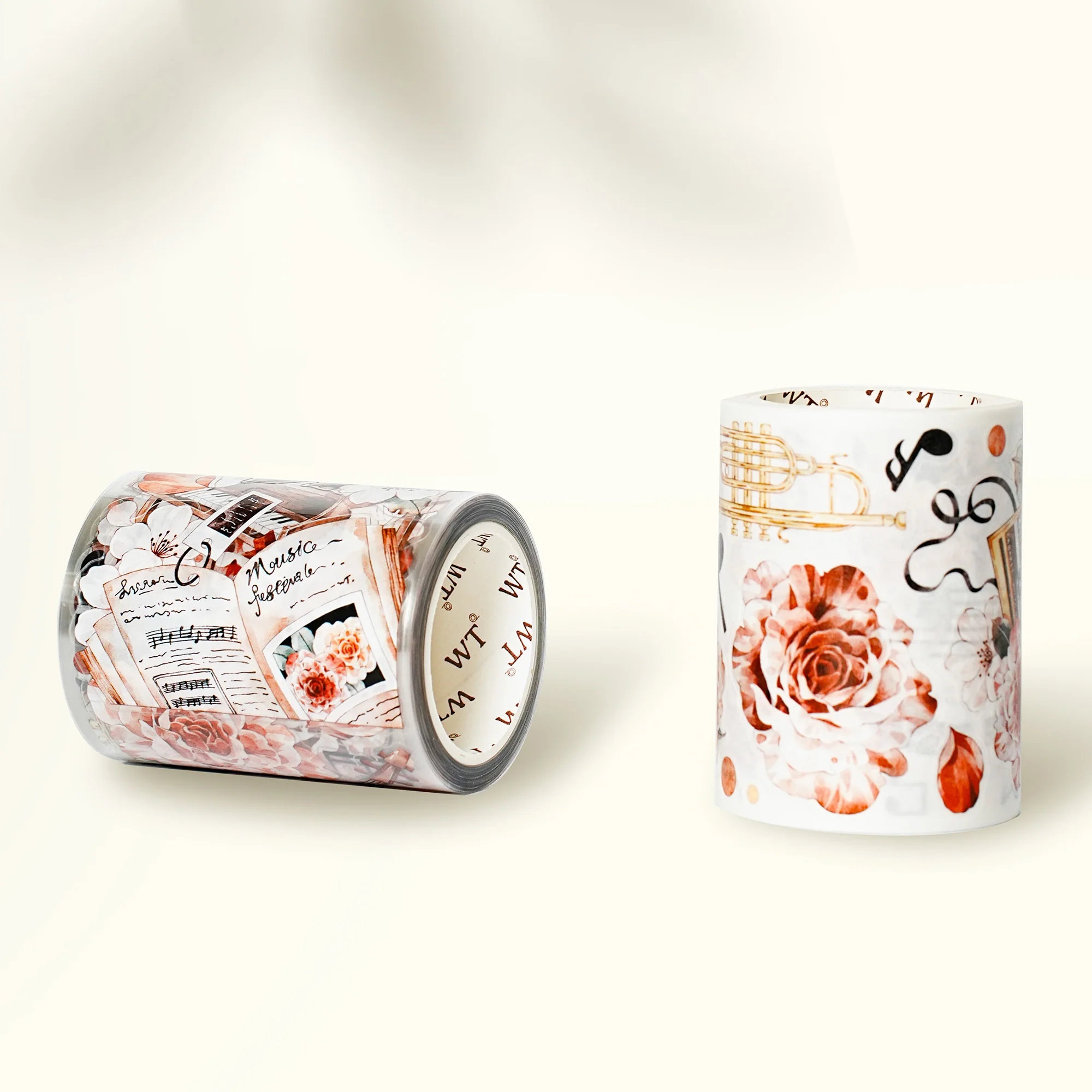 Pre-cut Rose Sonata Wide Washi/PET Tape - Image 6