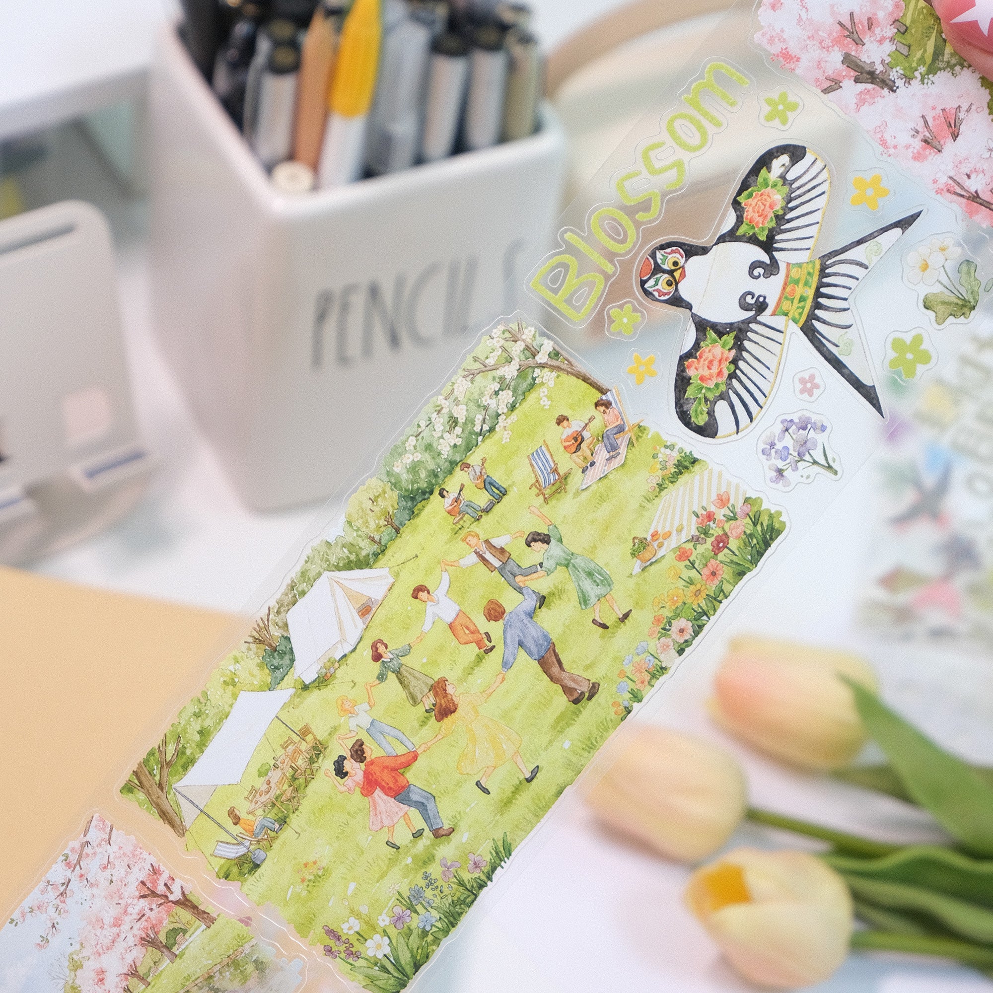 Pre-cut Sakura Voyage Wide Washi/PET Tape - Image 11