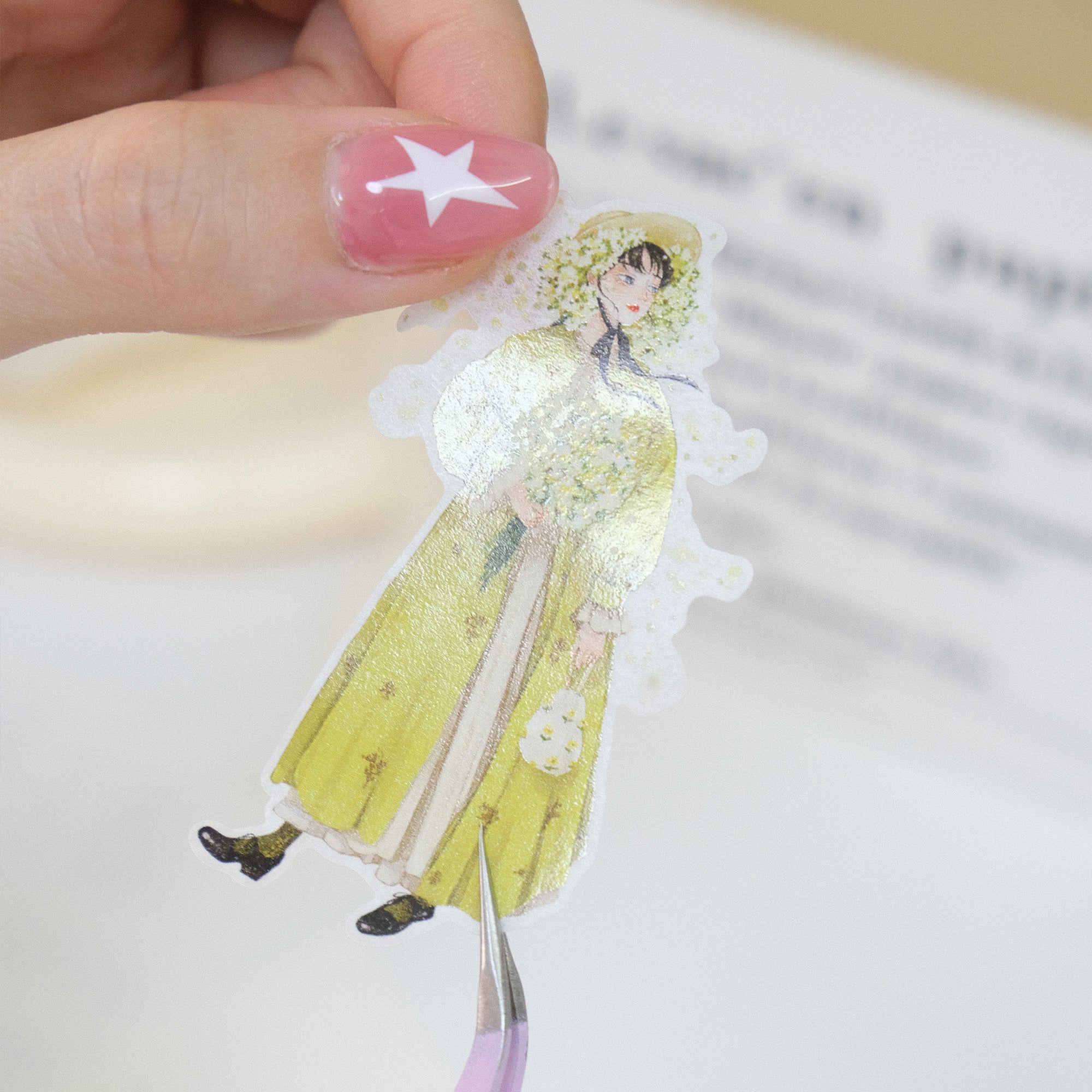 Pre-cut Silent Silhouette Wide Washi/PET Tape - Image 7