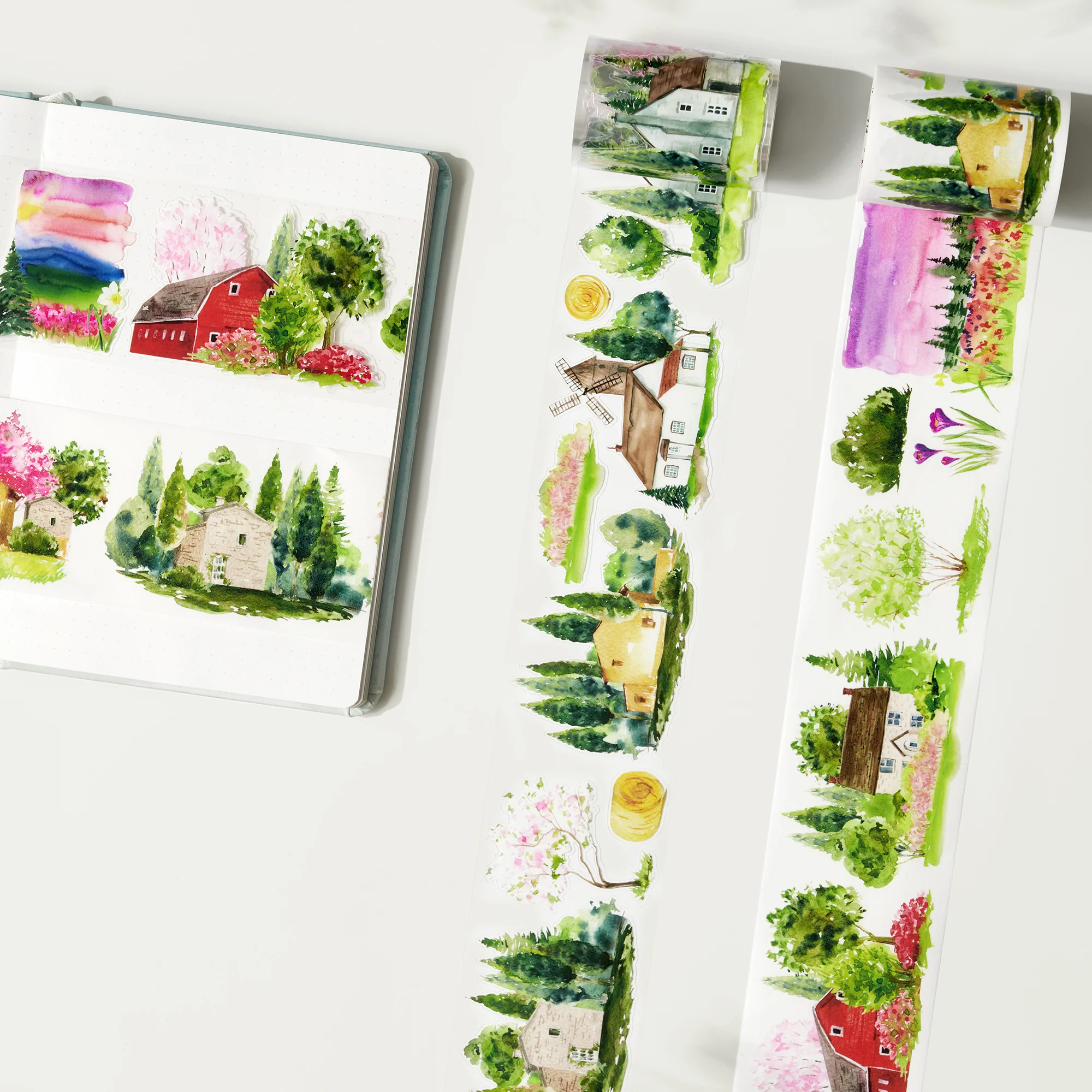 Pre-cut Spring Awakening Wide Washi/PET Tape - Image 4