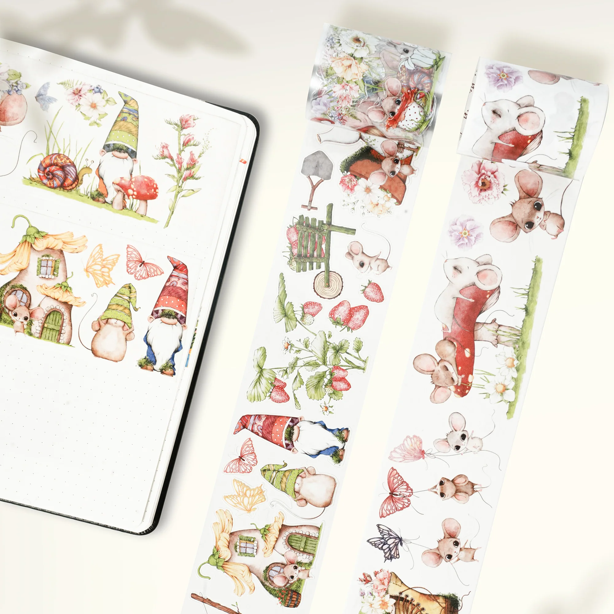 Pre-cut Squeaky Mischief Wide Washi/PET Tape - Image 3