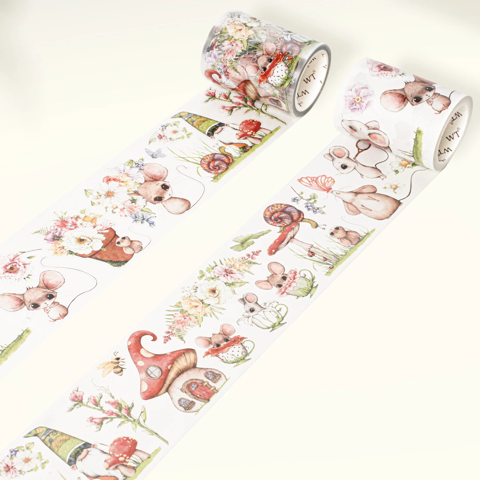 Pre-cut Squeaky Mischief Wide Washi/PET Tape - Image 5