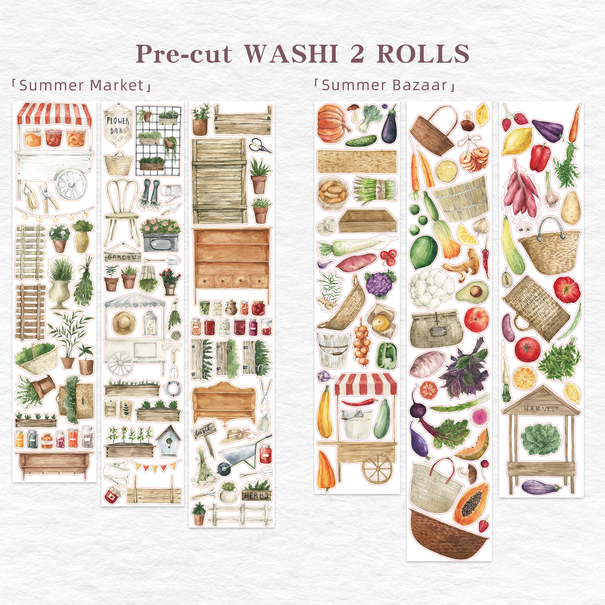 Pre-cut Summer Bazaar Bundle - Image 6