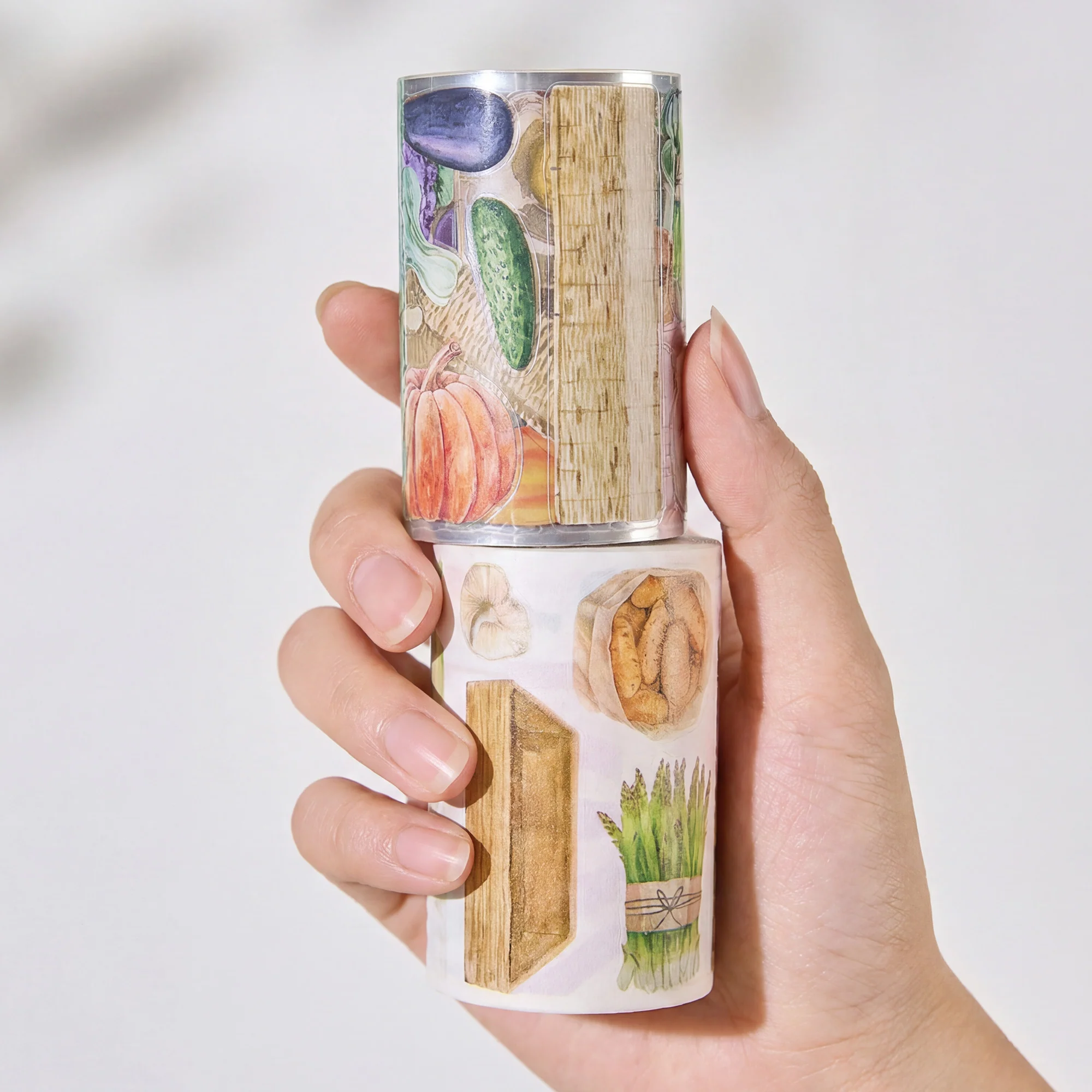Pre-cut Summer Bazaar Wide Washi/PET Tape - Image 4