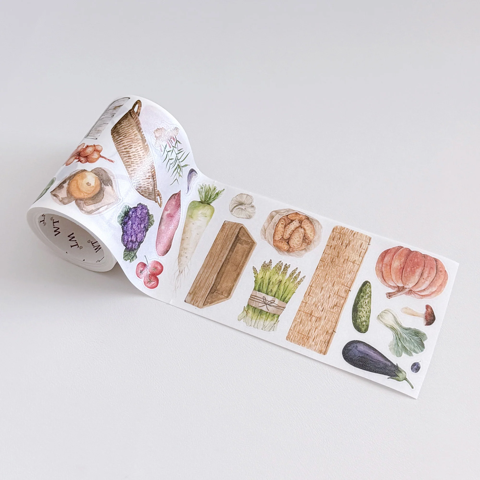 Pre-cut Summer Bazaar Wide Washi/PET Tape - Image 6