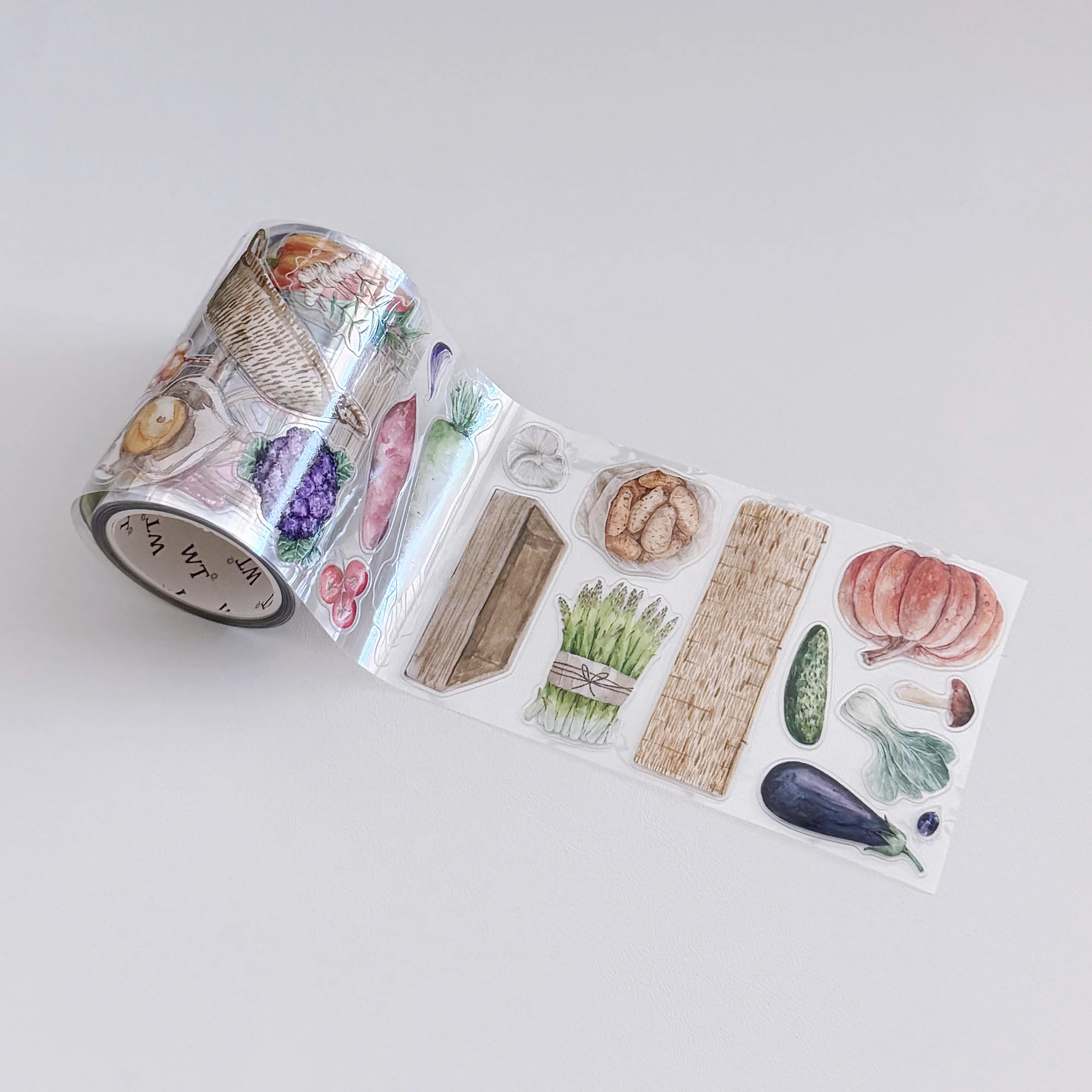Pre-cut Summer Bazaar Wide Washi/PET Tape - Image 8