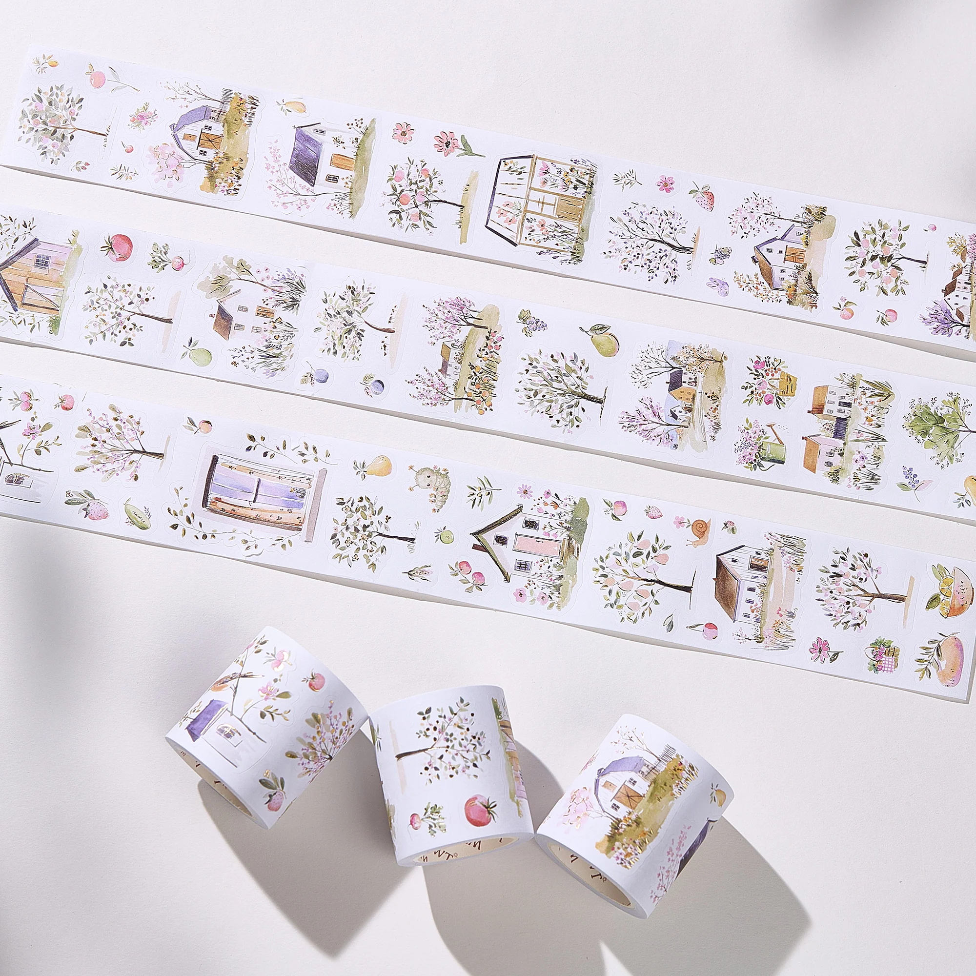 Pre-cut Sunlit Orchard Script Tape Set (GILDED) - Image 2