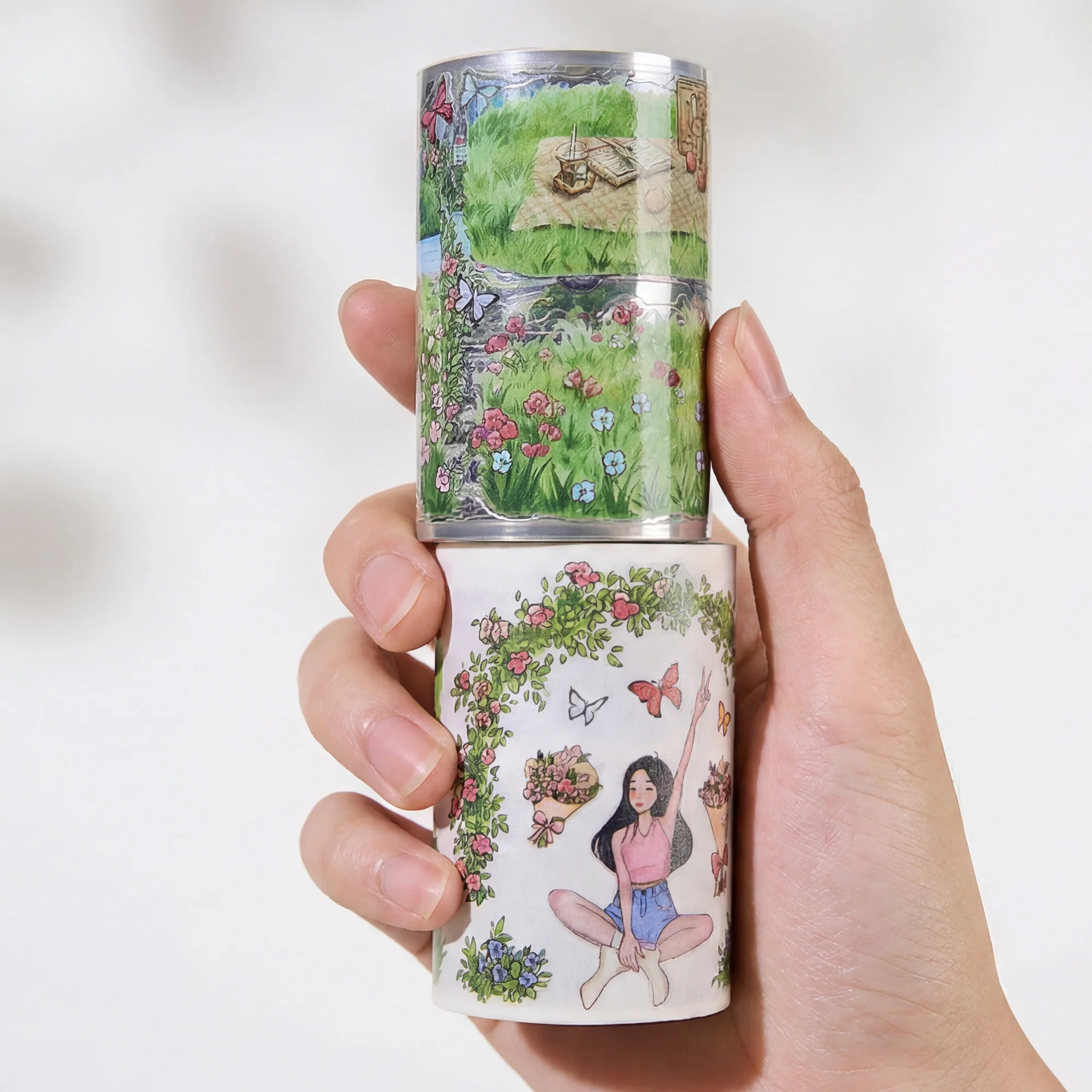 Pre-cut Urban Grove Wide Washi/PET Tape - Image 4