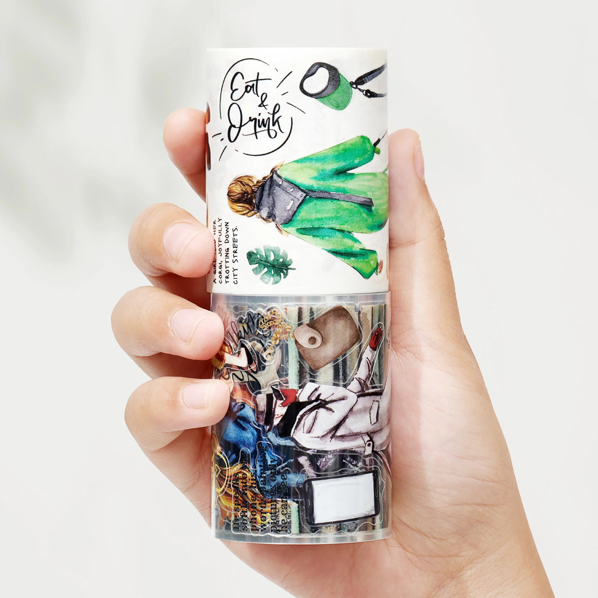 Pre-cut Urban Wanderers Wide Washi Tape - Image 6