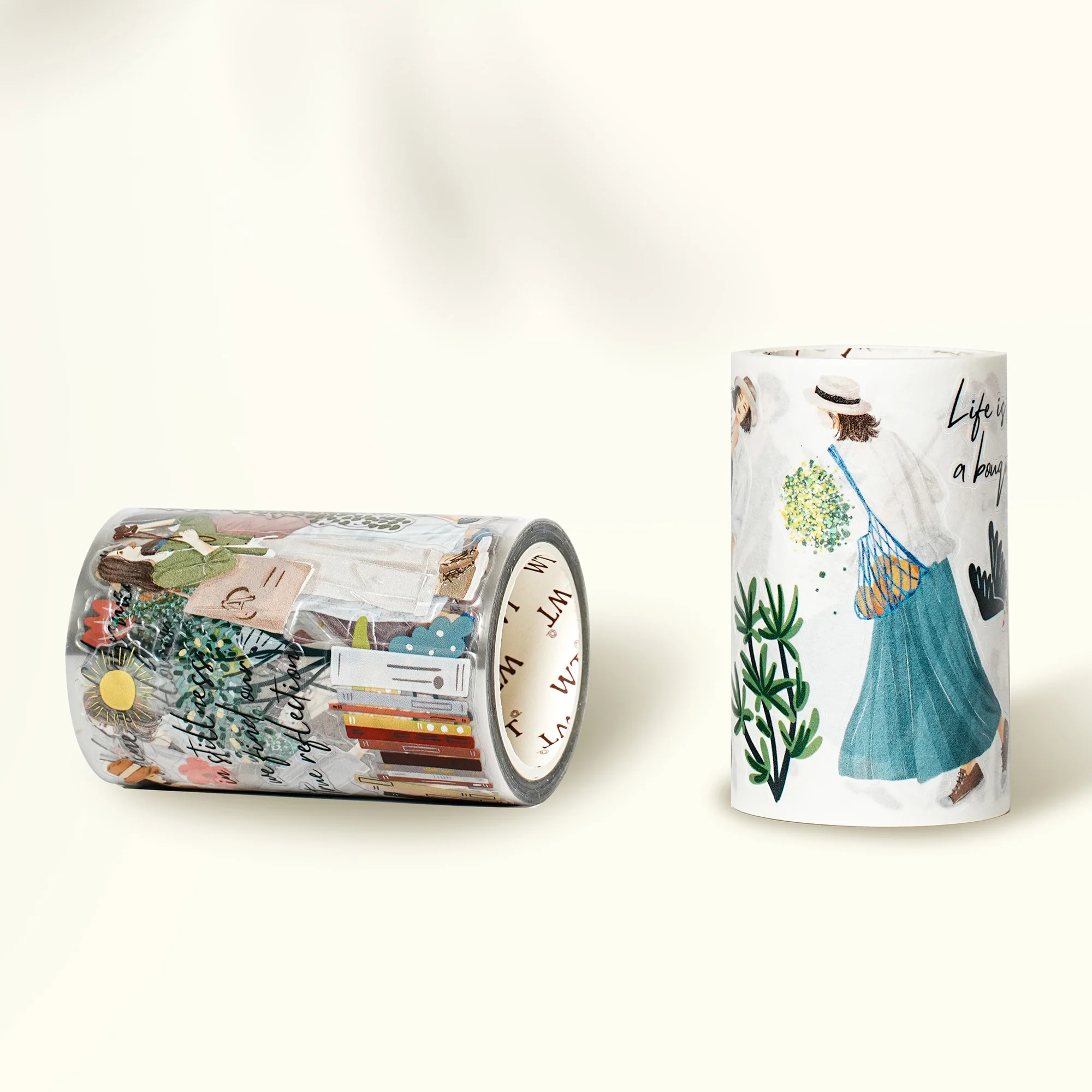 Pre-cut Velvet Voyage Wide Washi/PET Tape - Image 4