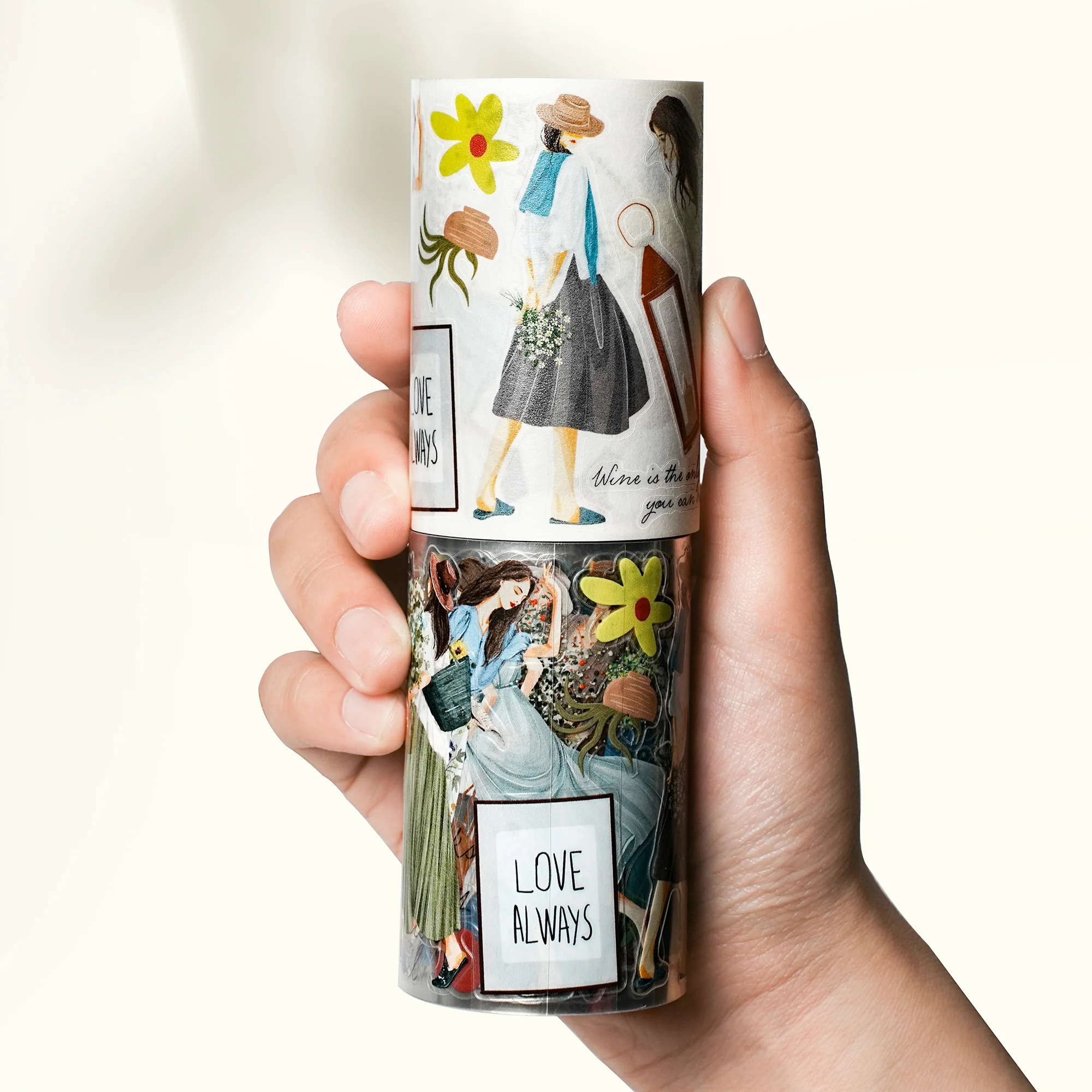 Pre-cut Velvet Voyage Wide Washi/PET Tape - Image 5