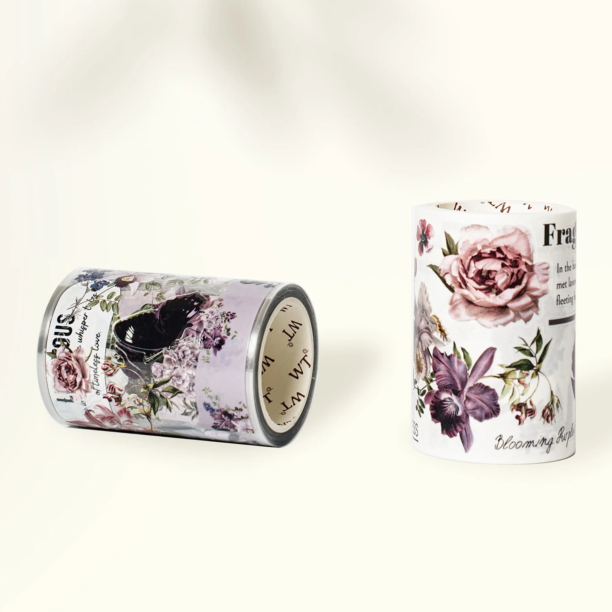 Pre-cut Violet Veil Wide Washi/PET Tape - Image 6