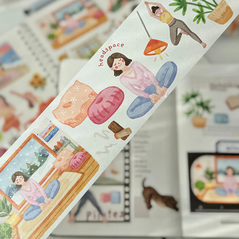 Pre-cut Yoga Ode Wide Washi/PET Tape - Image 6