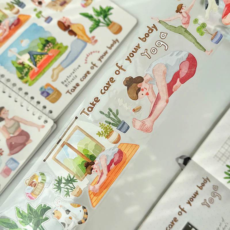 Pre-cut Yoga Ode Wide Washi/PET Tape - Image 7