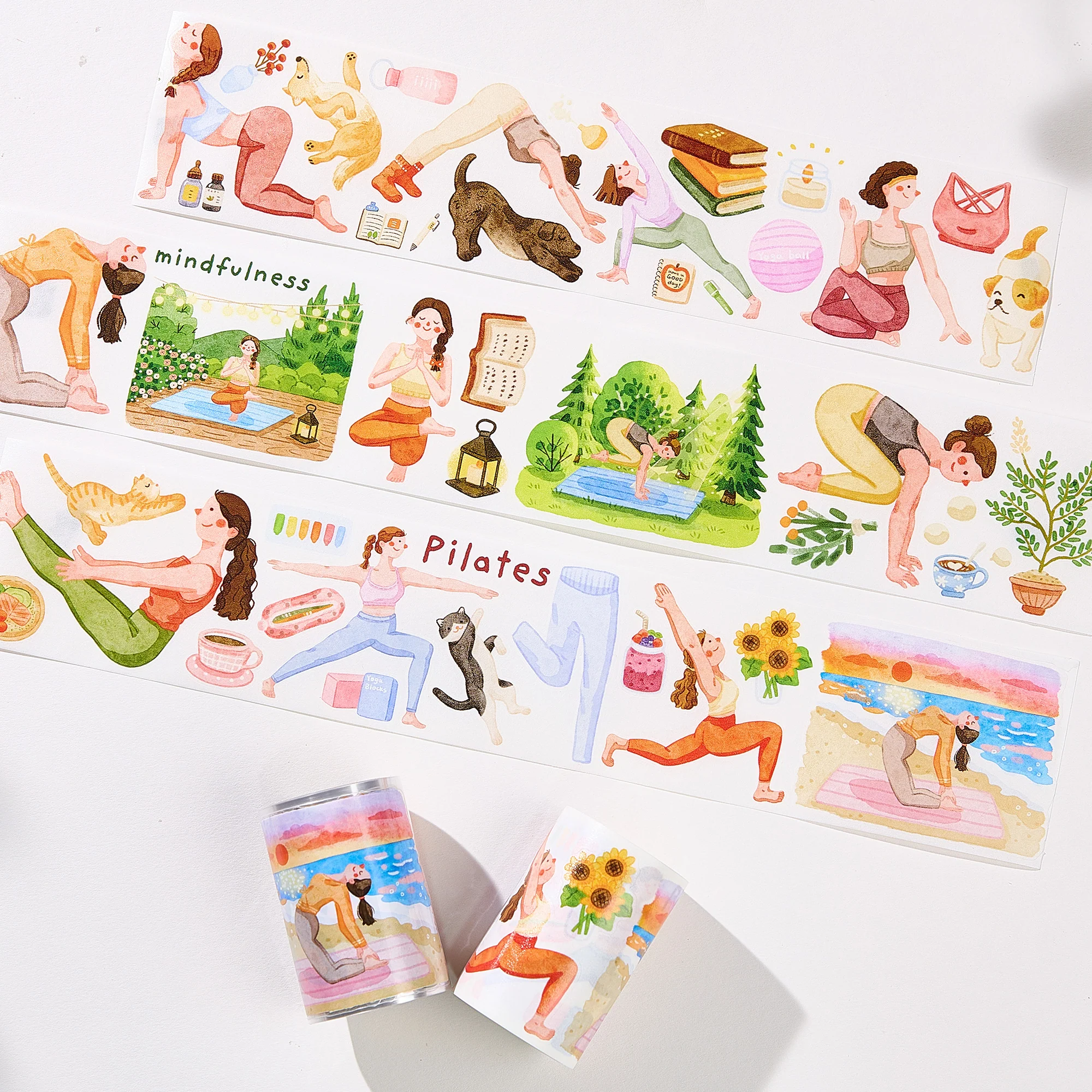 Pre-cut Yoga Sonnet Wide Washi/PET Tape