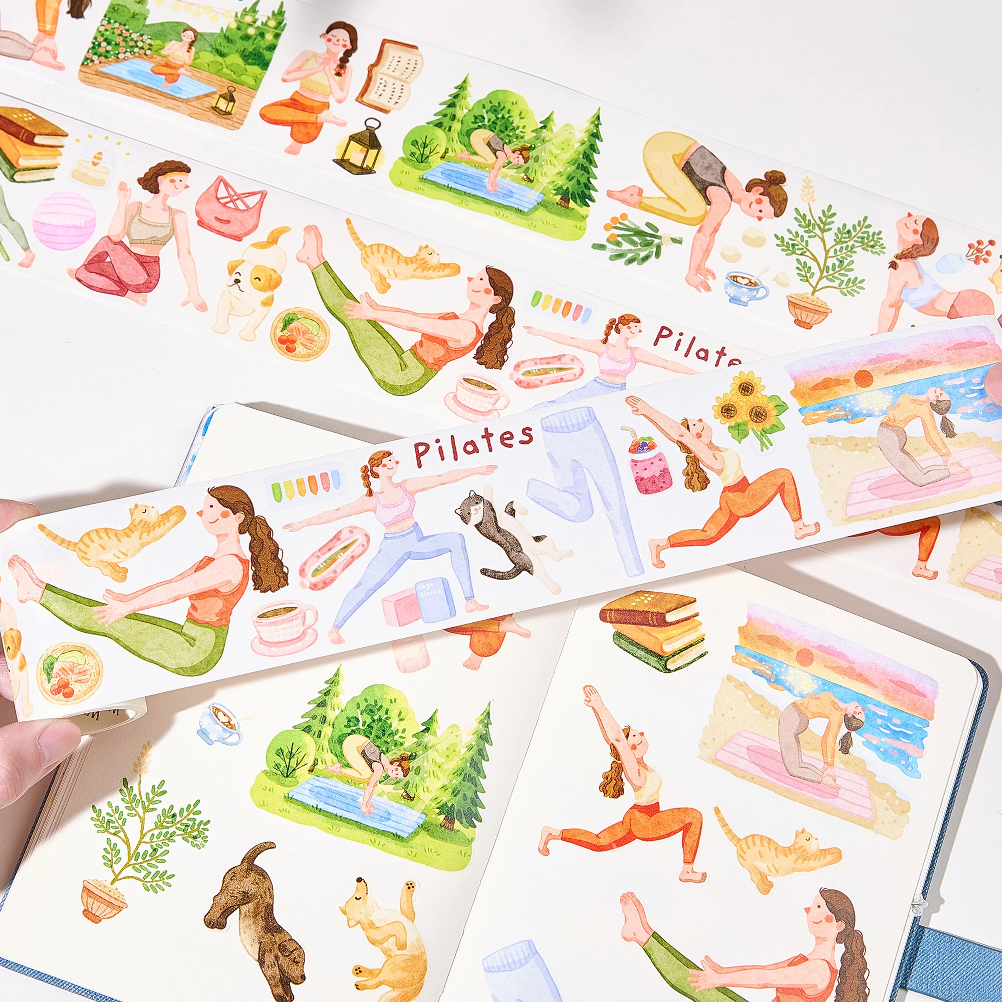 Pre-cut Yoga Sonnet Wide Washi/PET Tape - Image 2