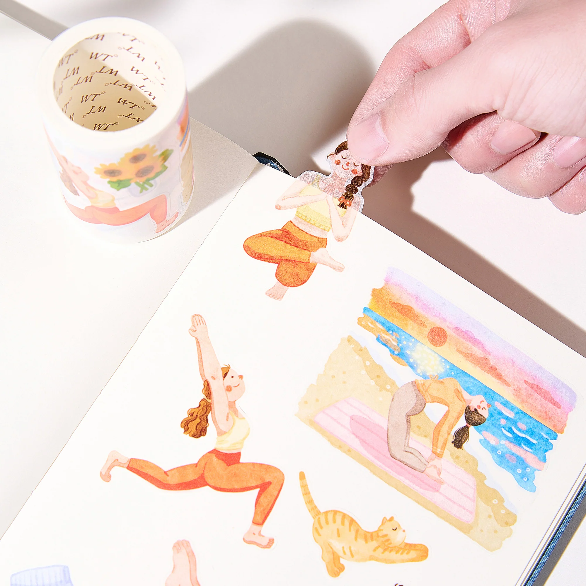 Pre-cut Yoga Sonnet Wide Washi/PET Tape - Image 3