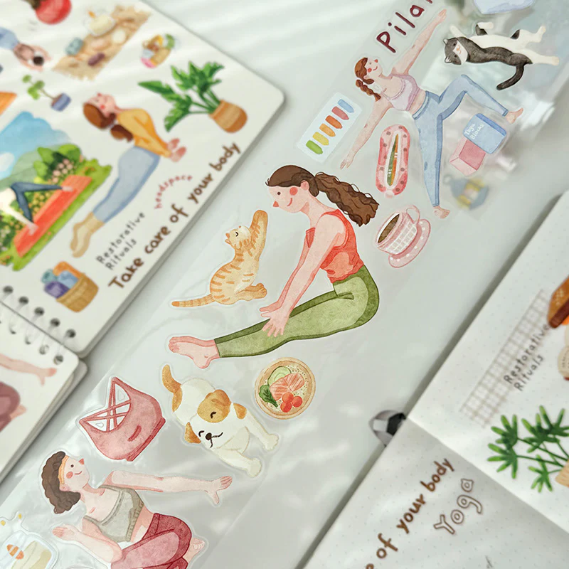 Pre-cut Yoga Sonnet Wide Washi/PET Tape - Image 7