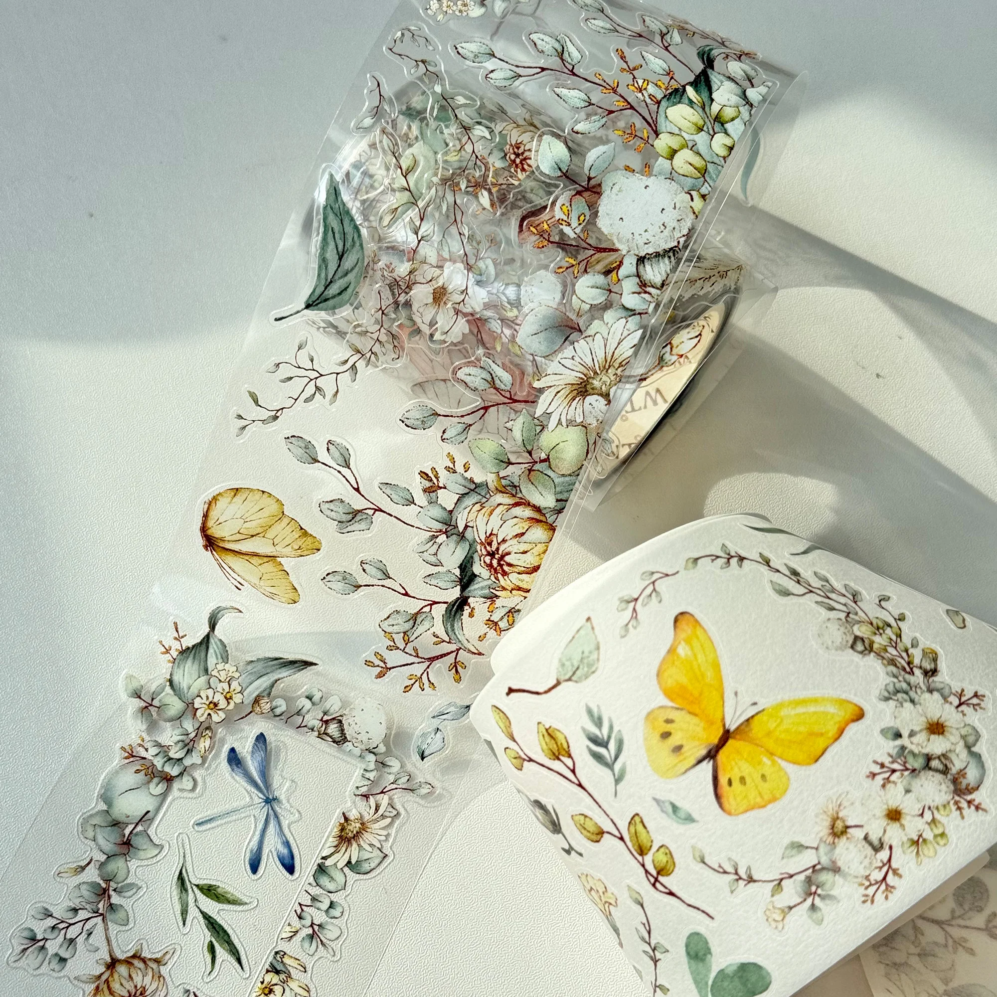 Pre-cut Zephyr Bloom Wide Washi/PET Tape - Image 2