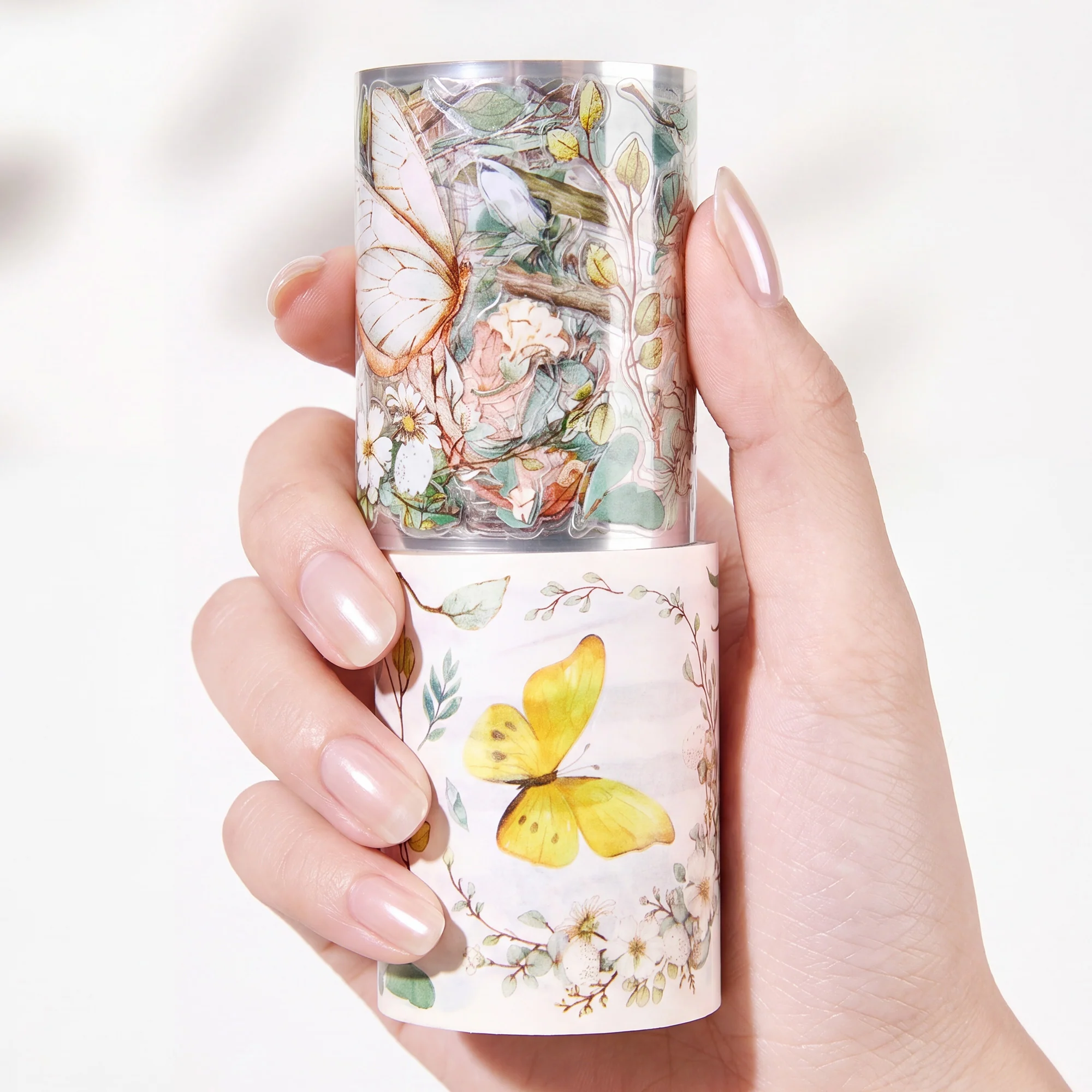 Pre-cut Zephyr Bloom Wide Washi/PET Tape - Image 5