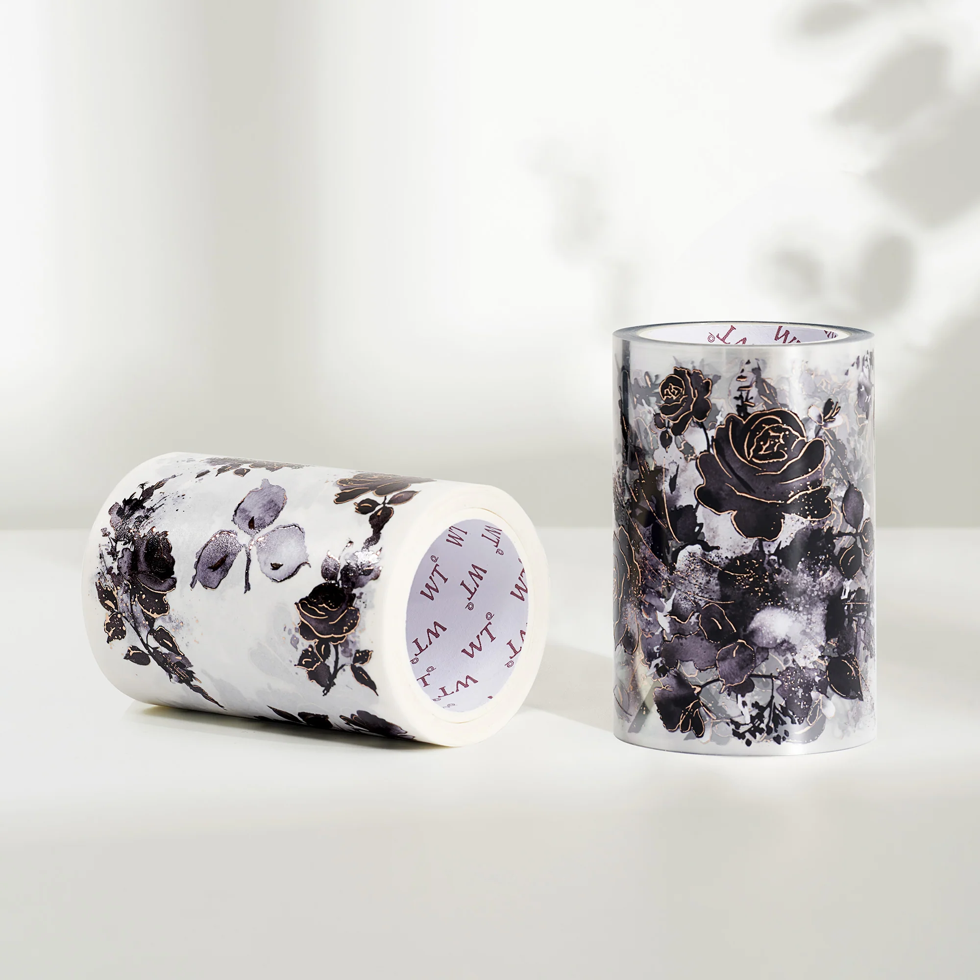 Rose Noir Wide Washi/PET Tape (GILDED) - Image 5