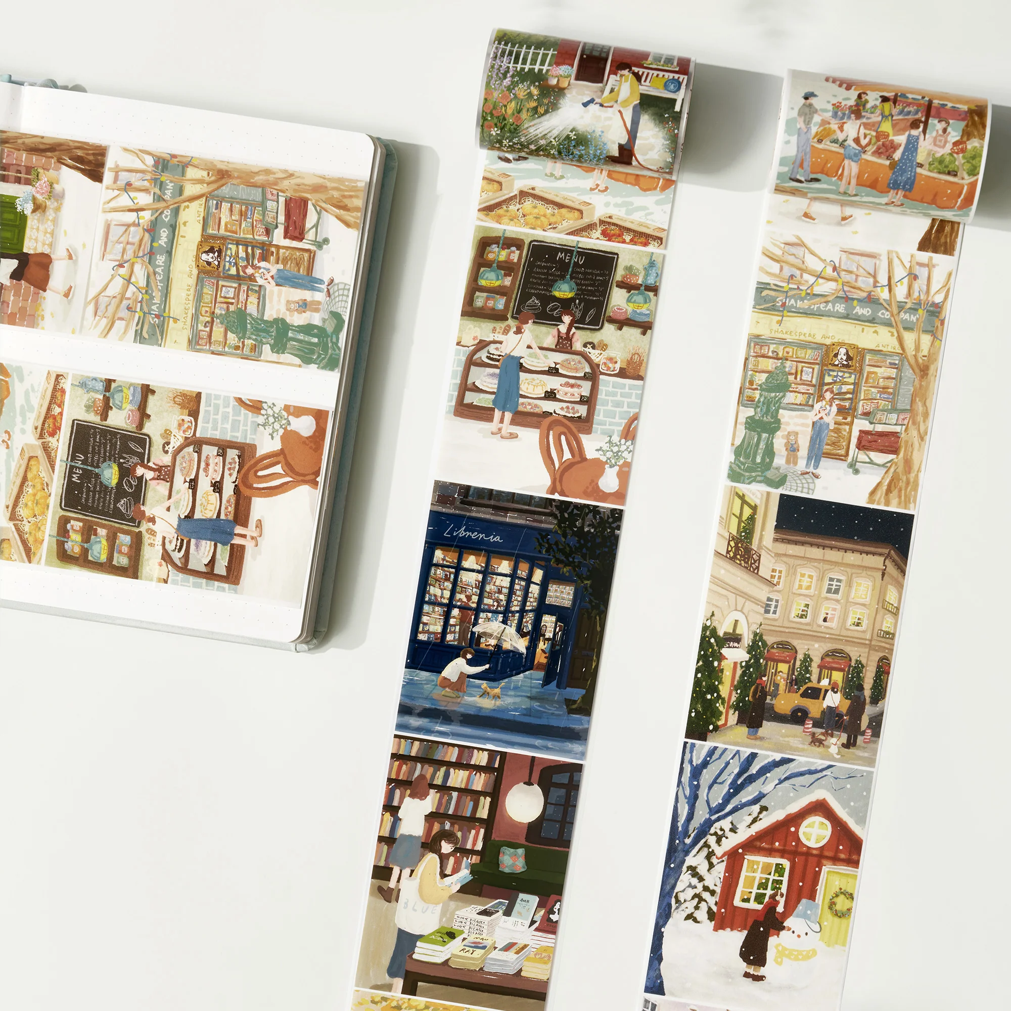 Season's Passing Wide Washi/PET Tape - Image 3