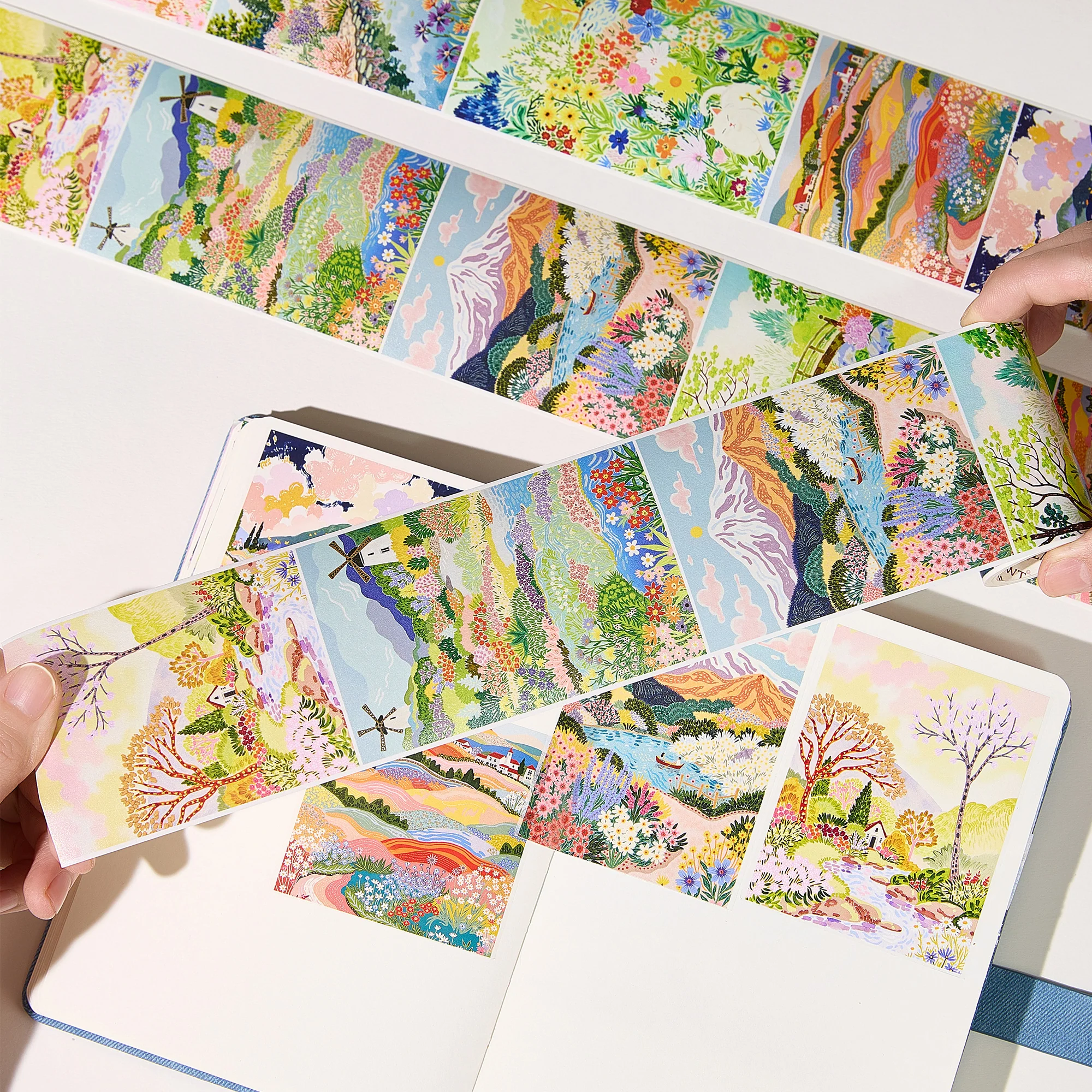 Spring Canvas Wide Washi/PET Tape - Image 2
