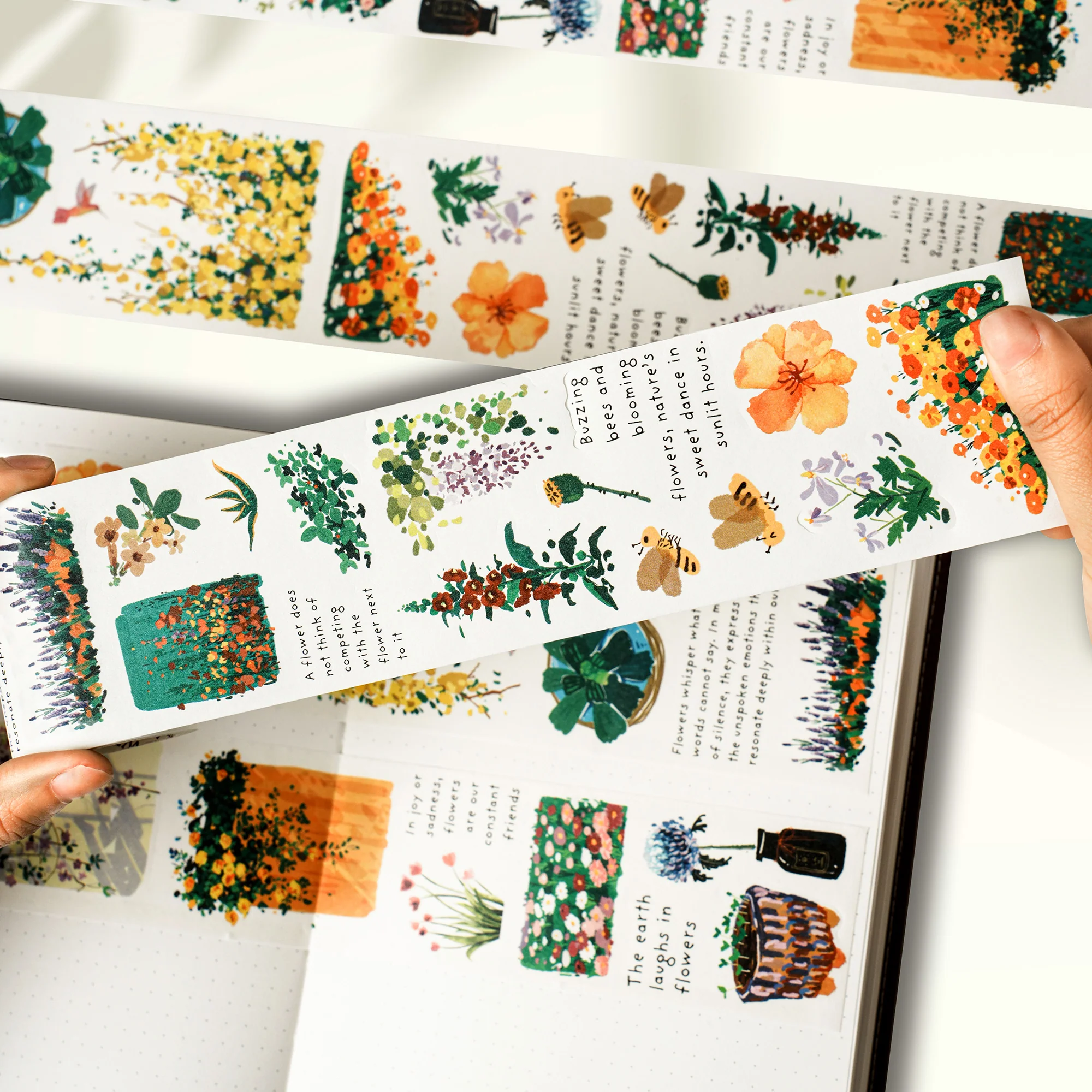 Spring Oasis Washi Tape Sticker Set - Image 2