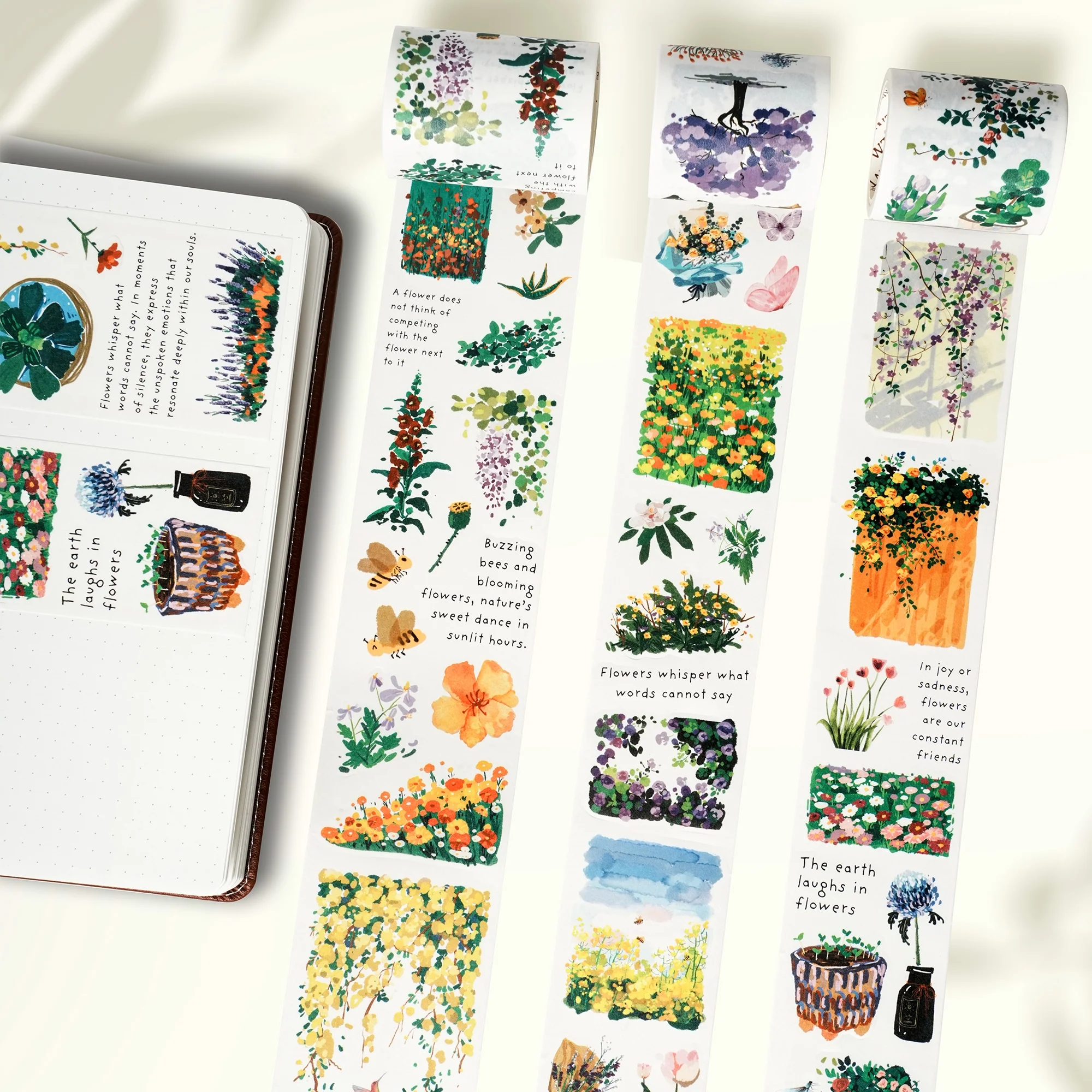 Spring Oasis Washi Tape Sticker Set - Image 3