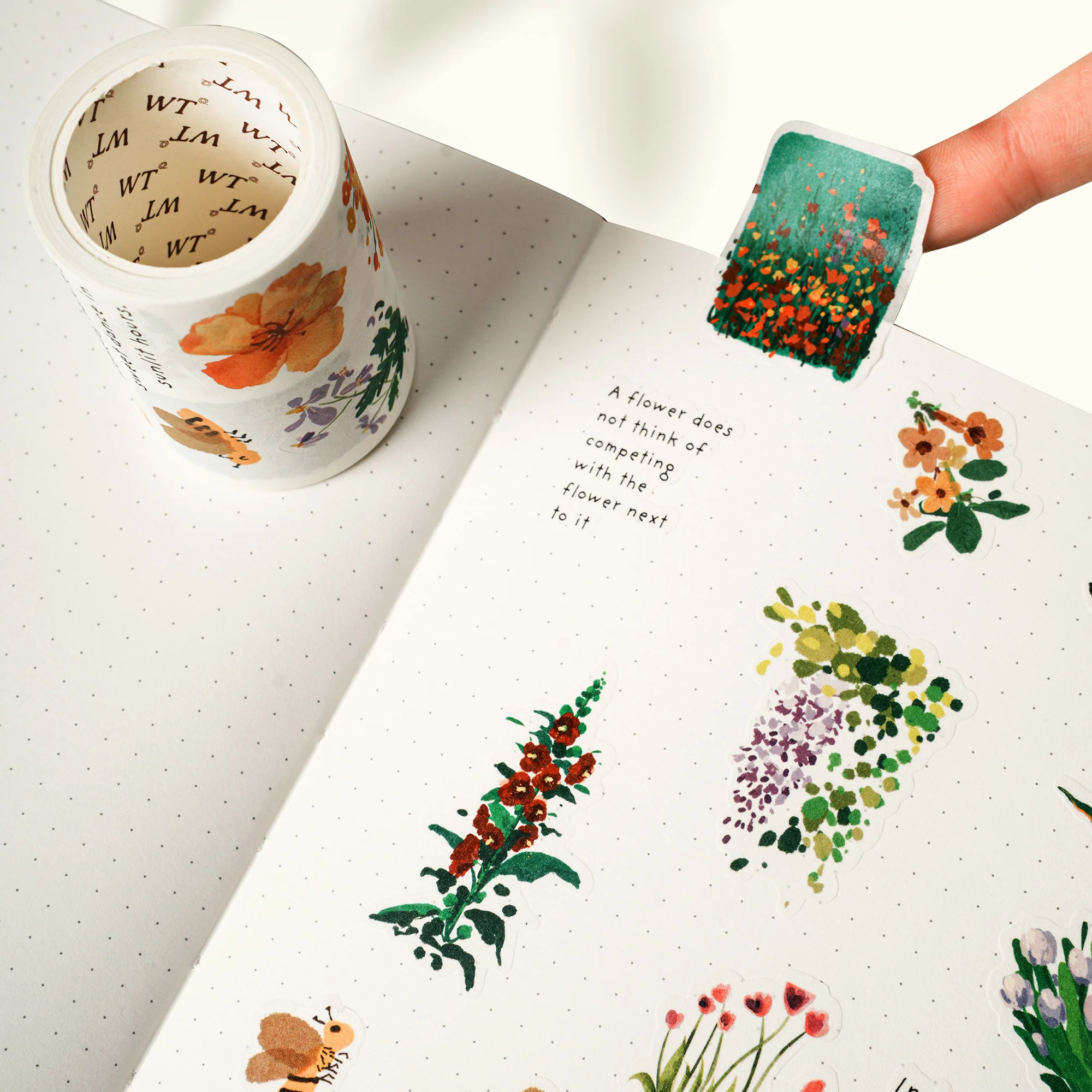 Spring Oasis Washi Tape Sticker Set - Image 5