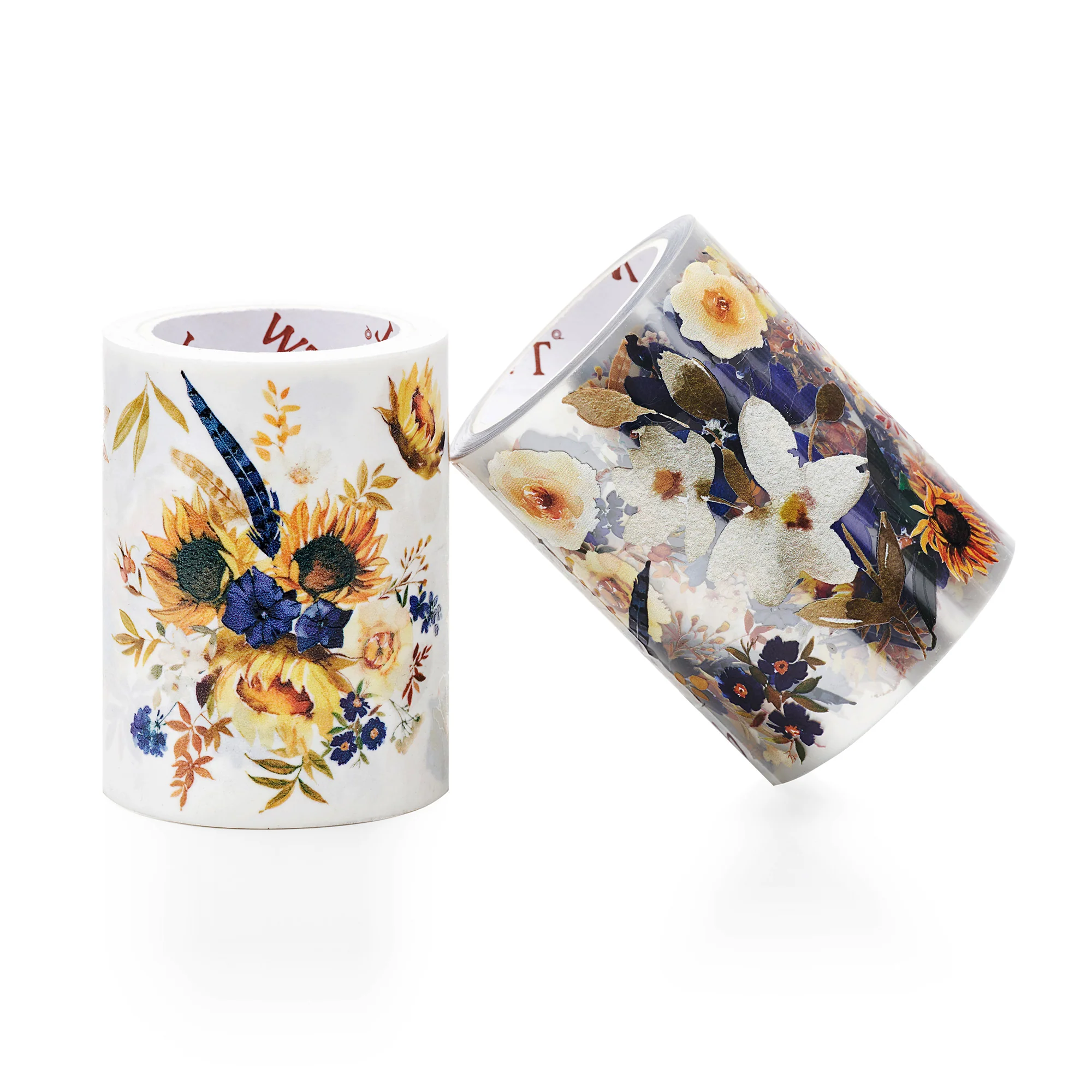 Sunflower & Navy Wide Washi/PET Tape - Image 11