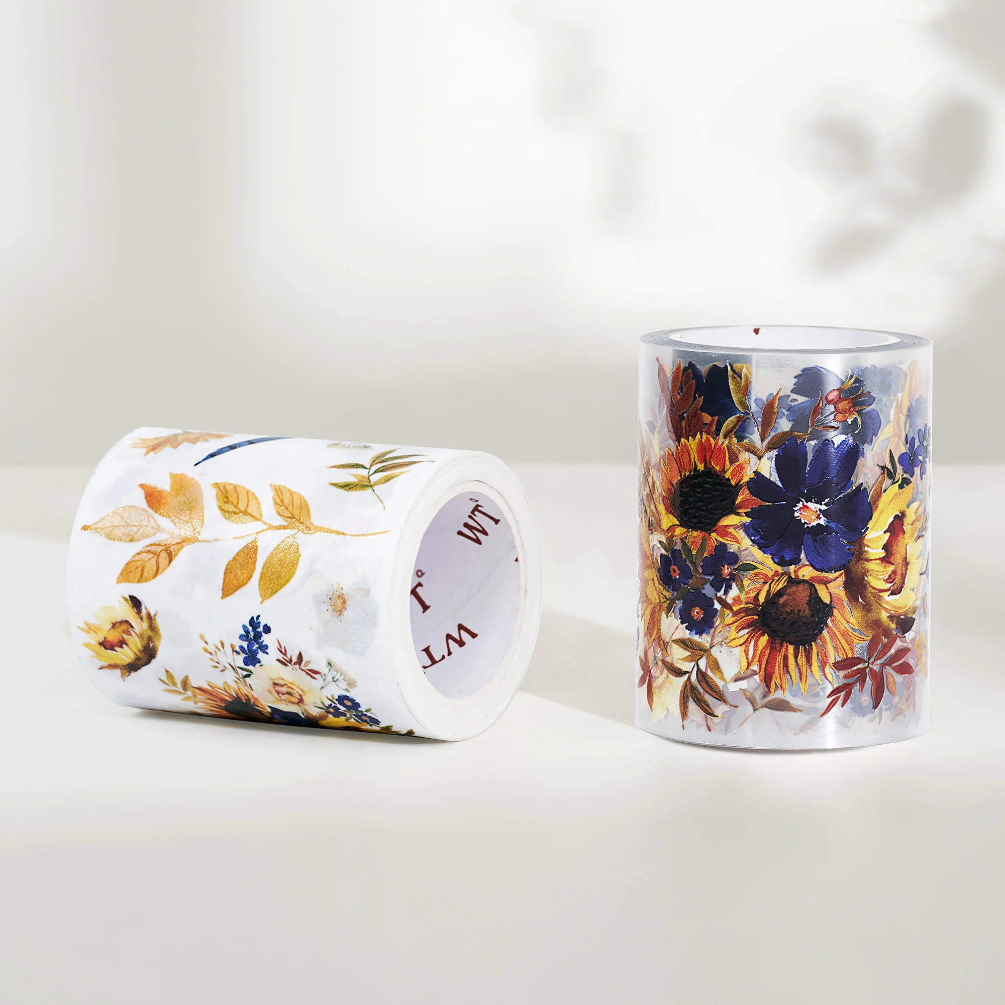 Sunflower & Navy Wide Washi/PET Tape - Image 8