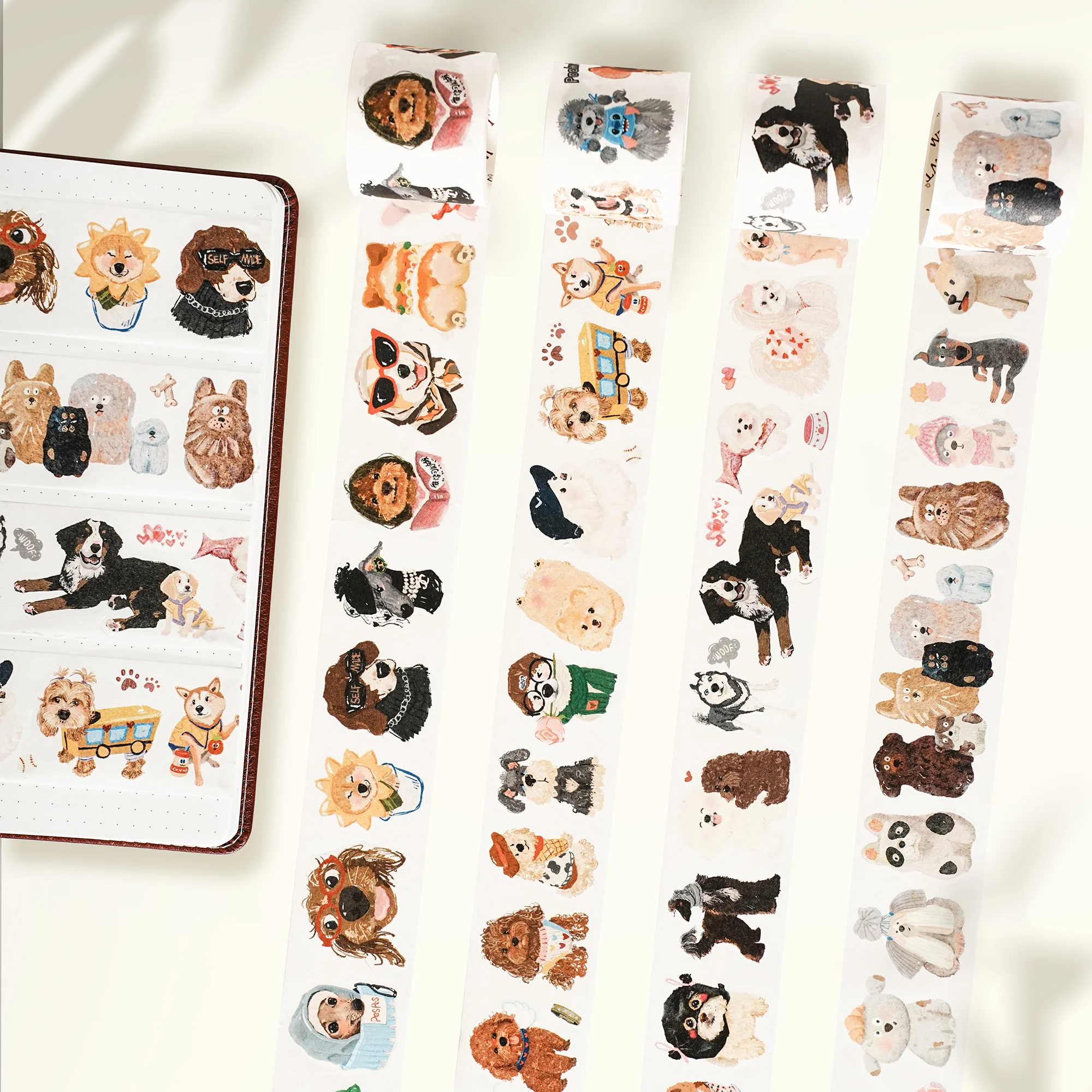 Tail Waggers Washi Tape Sticker Set - Image 3