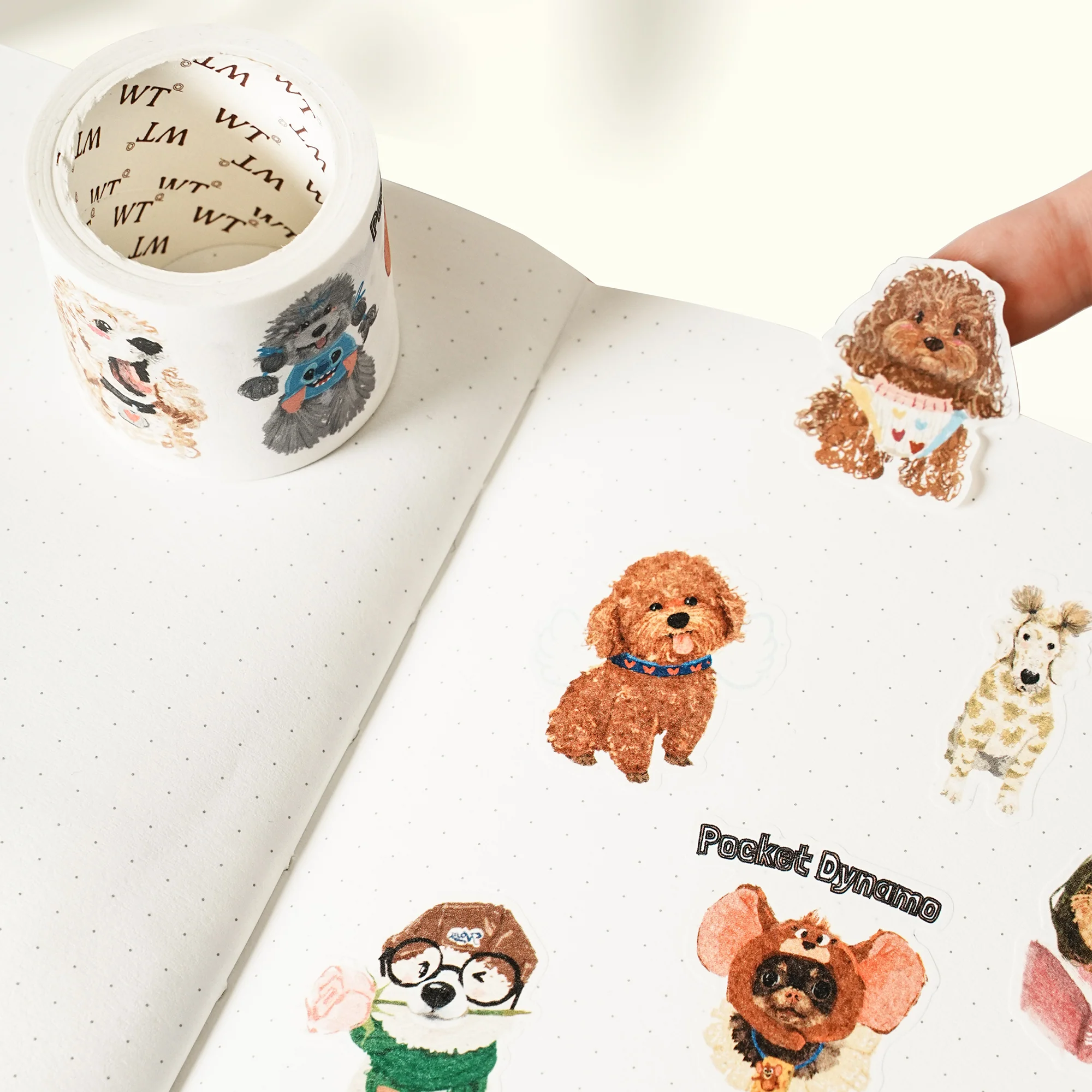 Tail Waggers Washi Tape Sticker Set - Image 5