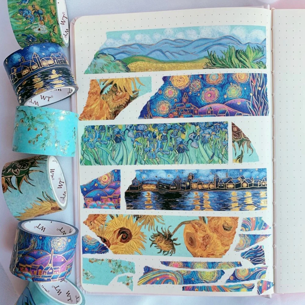 Van Gogh Washi Tape Set - Image 4