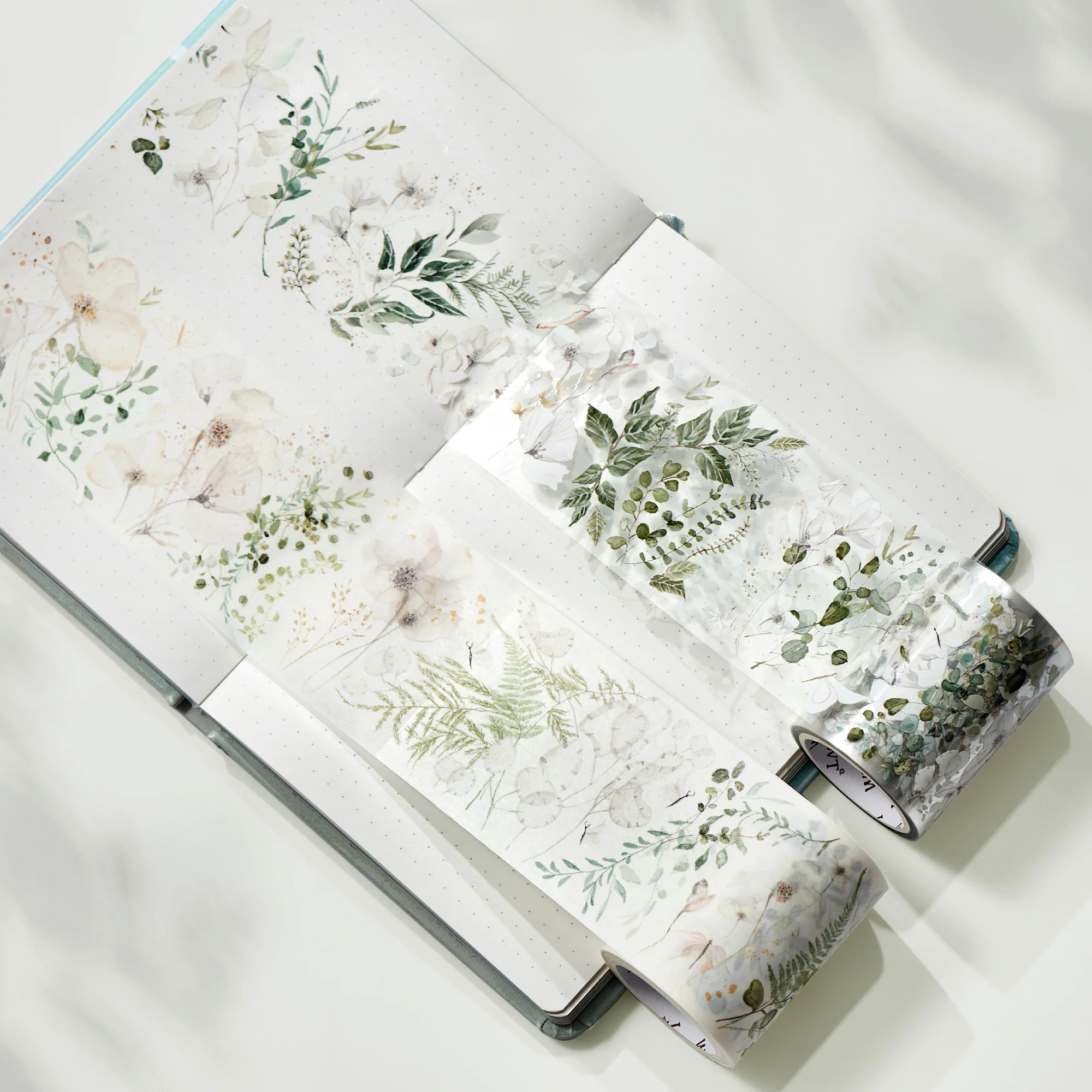 Vanilla Mint Wide Washi/PET Tape - Image 3