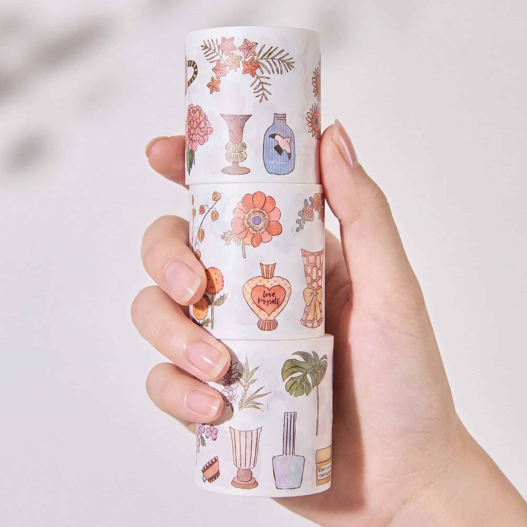 Vase Medley Washi Tape Sticker Set - Image 4