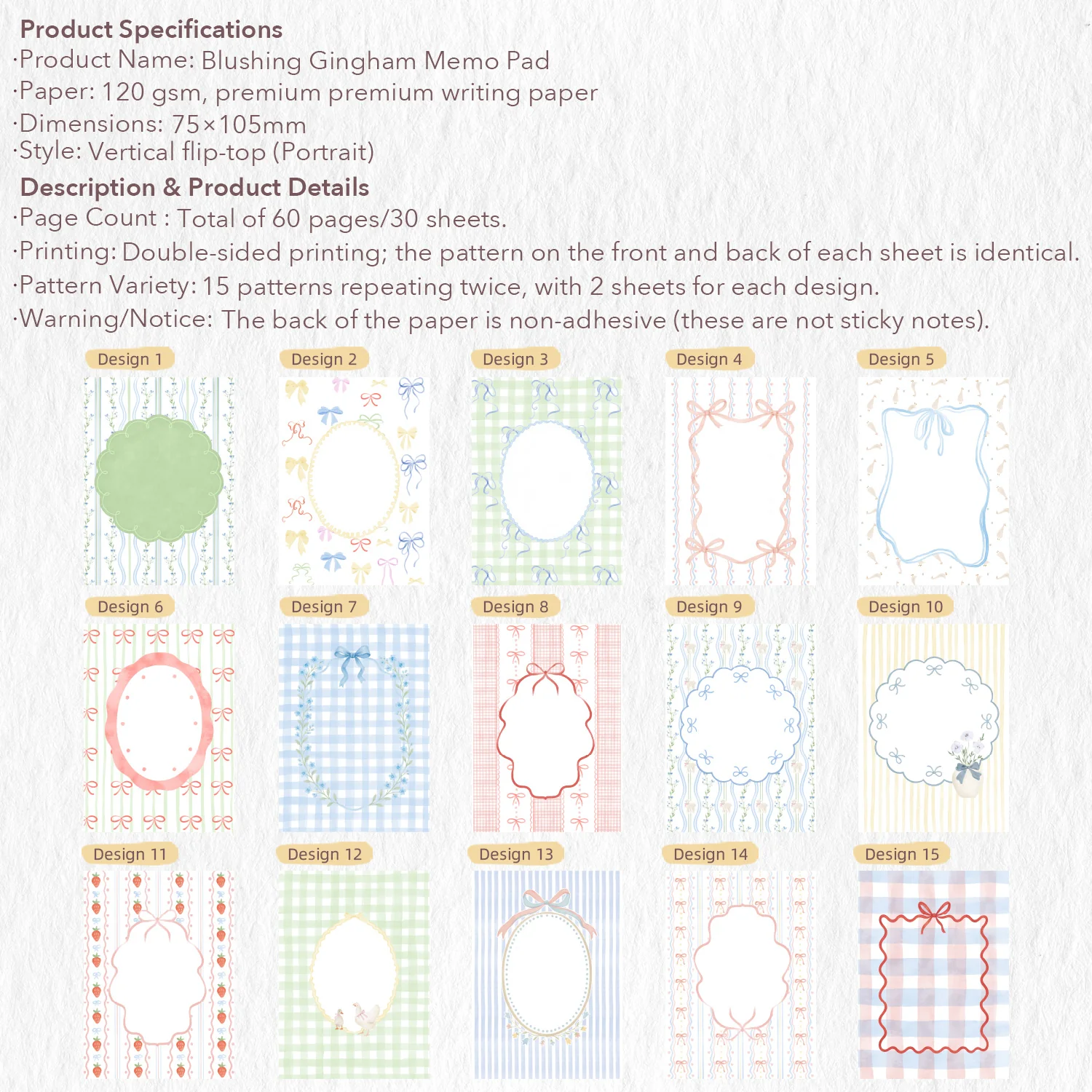 WT Silent Reflection Memo Pad Bundle - Image 23